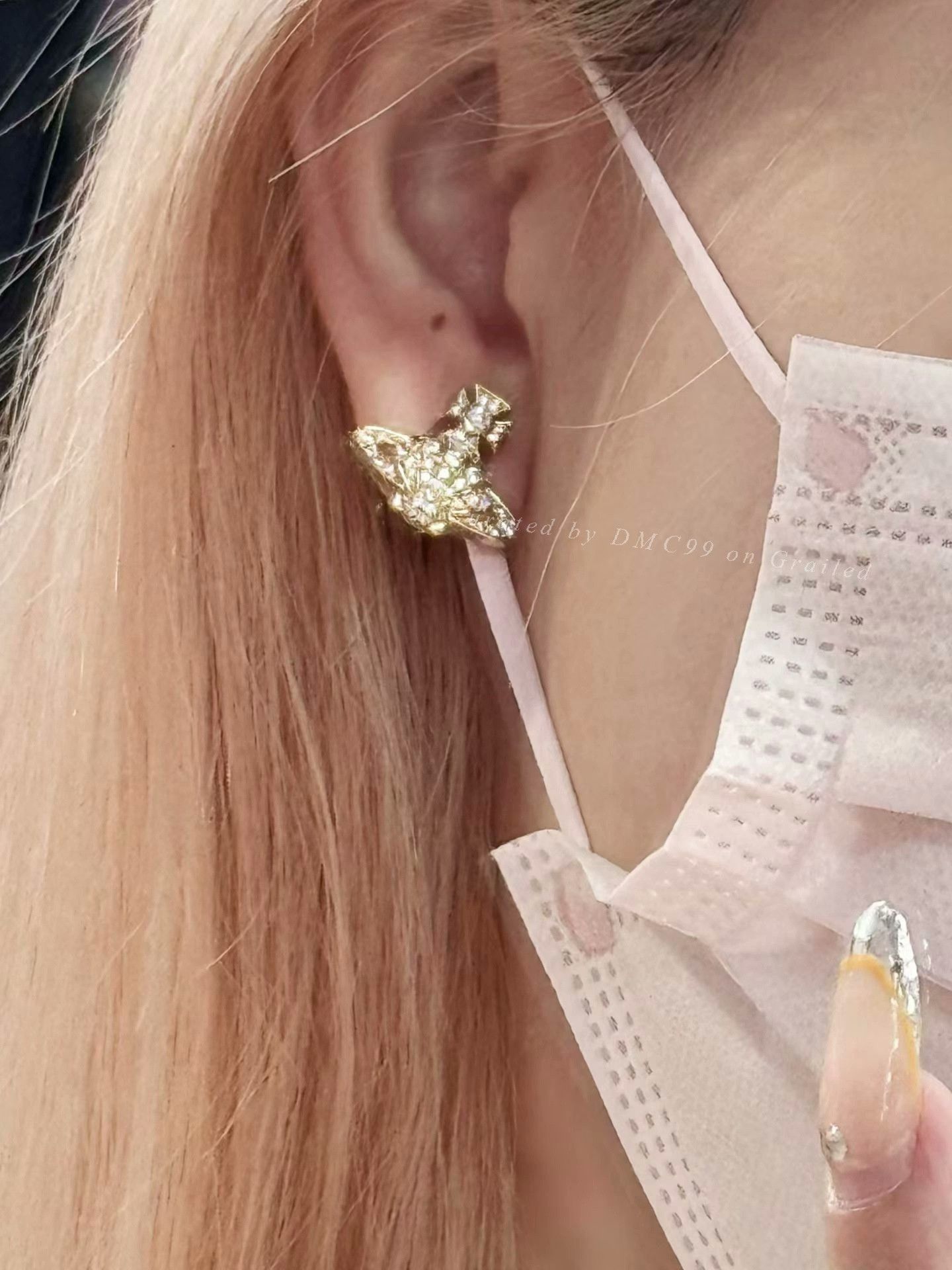 Vivienne Westwood Vivienne Westwood Saturn Earrings Size ONE SIZE - 2 Thumbnail