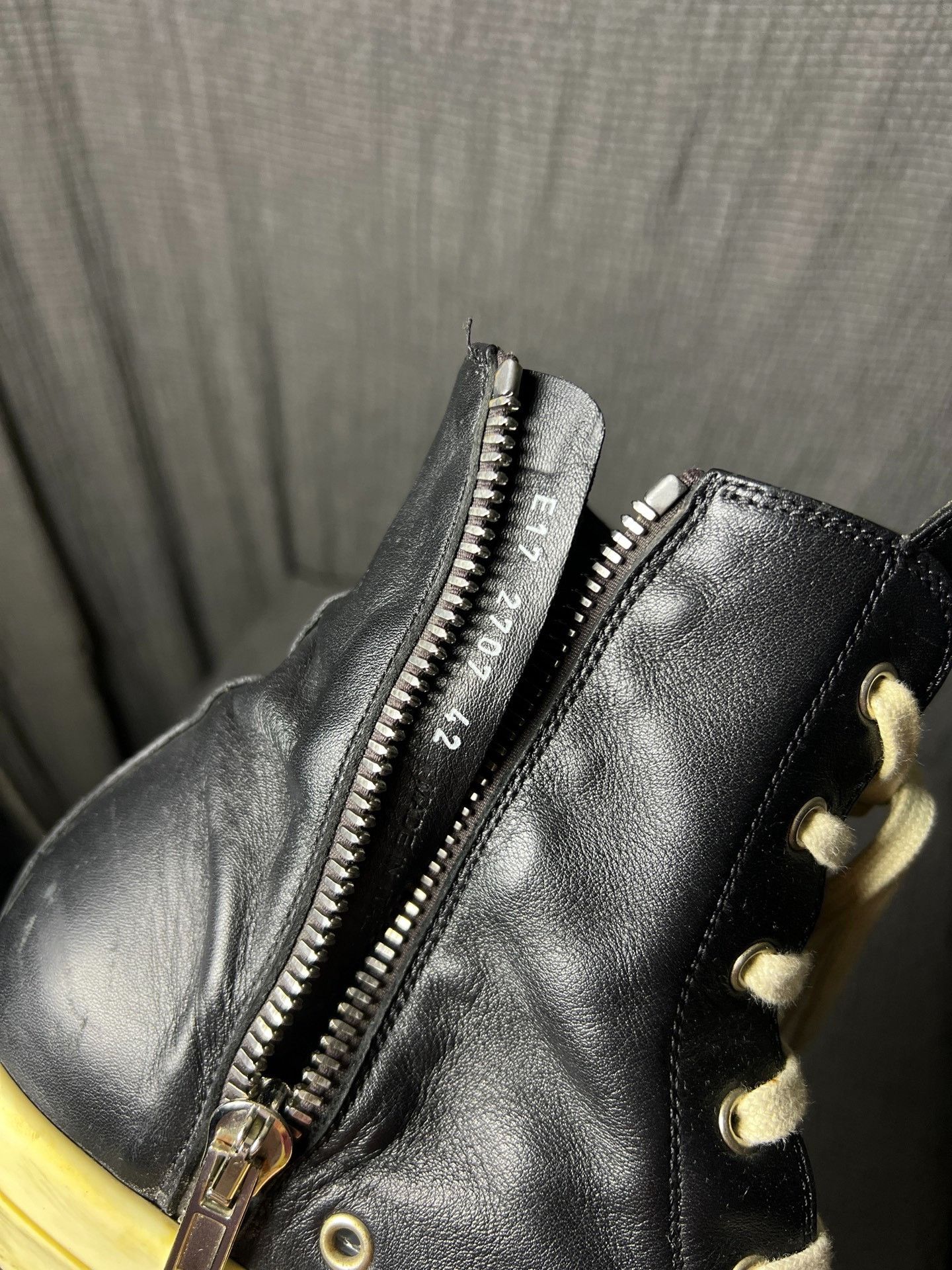 Rick Owens Rick Owens 17ss Leather High-Top Sneakers Size US 9 / EU 42 - 4 Thumbnail