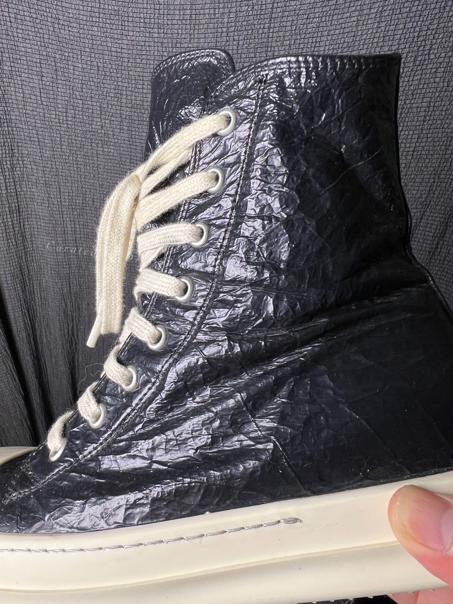 Rick Owens Rick Owens 25SS Perforated Sneakers Size US 5 / IT 35 - 3 Thumbnail