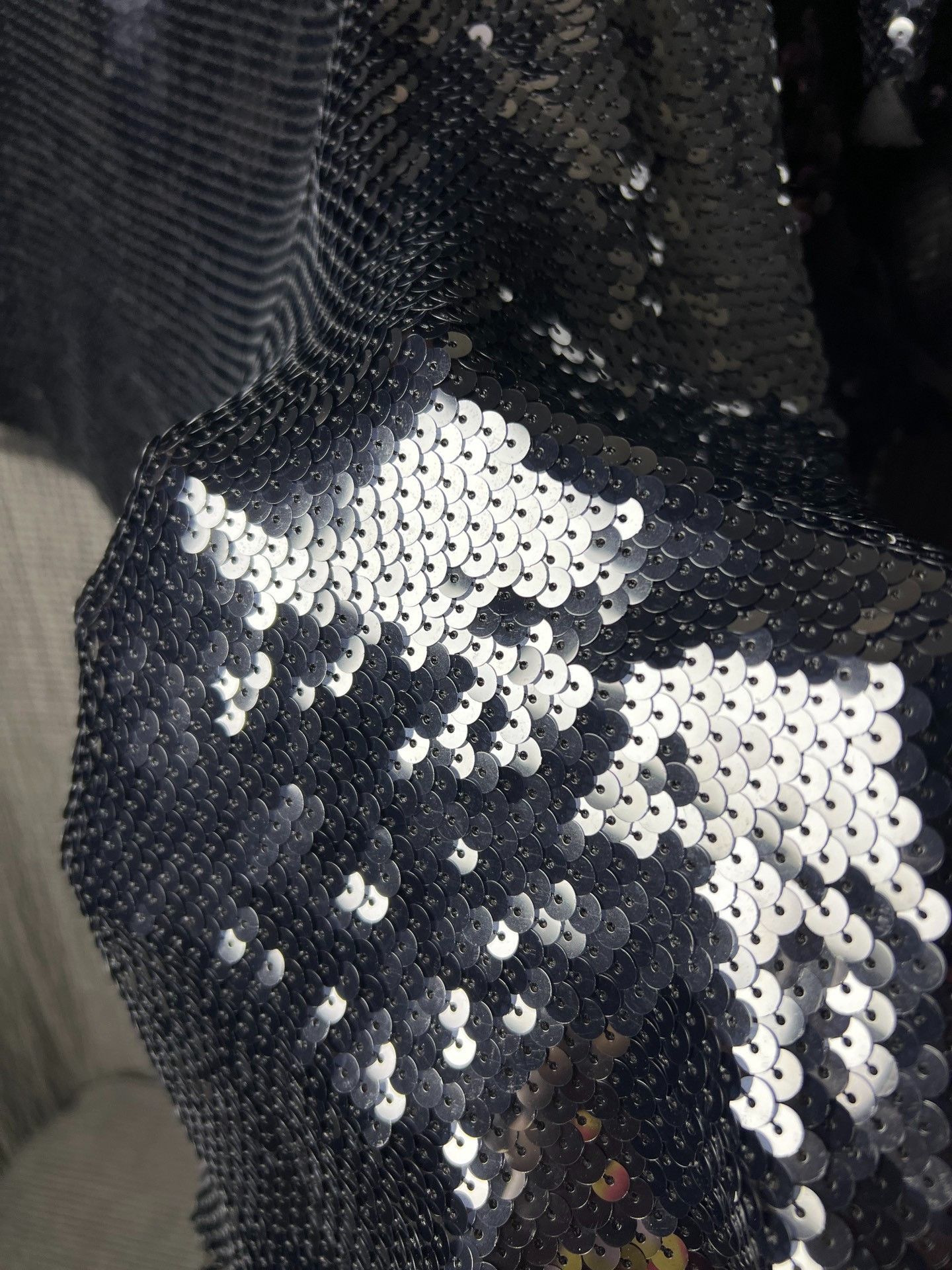 Rick Owens Rick Owens 23ss Sequin Silk Top Size S / US 4 / IT 40 - 4 Thumbnail