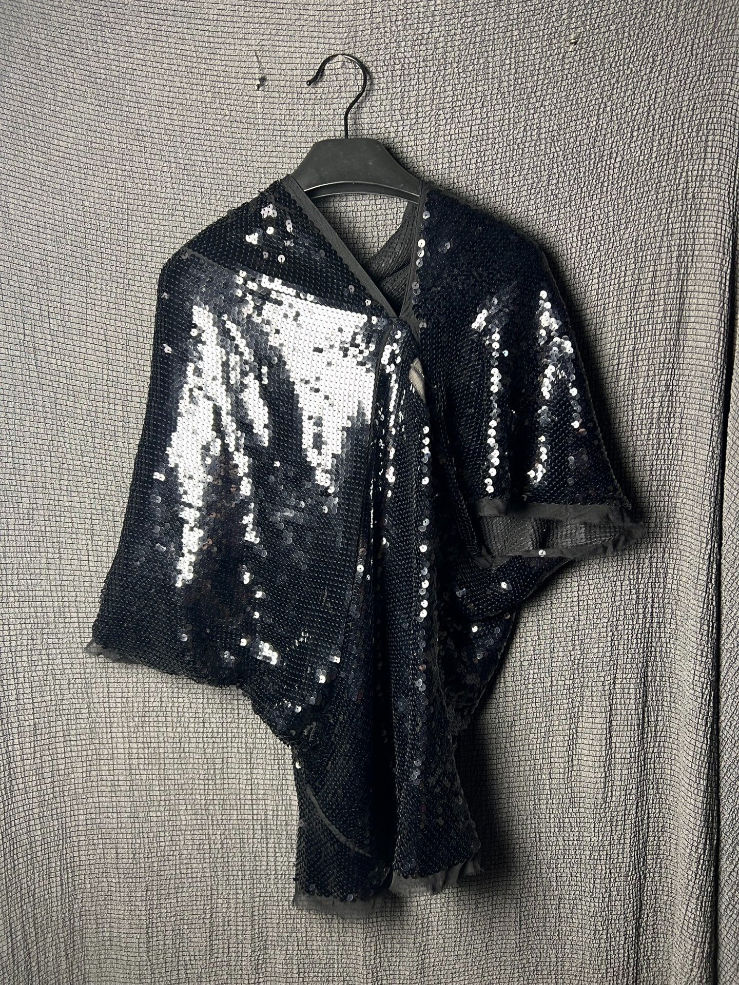 Rick Owens Rick Owens 23ss Sequin Silk Top Size S / US 4 / IT 40 - 2 Thumbnail