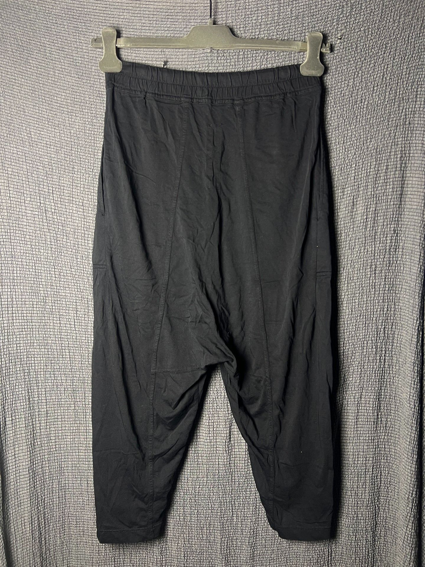 Rick Owens Rick Owens 16FW Cotton Drop-Crotch Cropped Pants Size US 26 / EU 42 - 2 Thumbnail