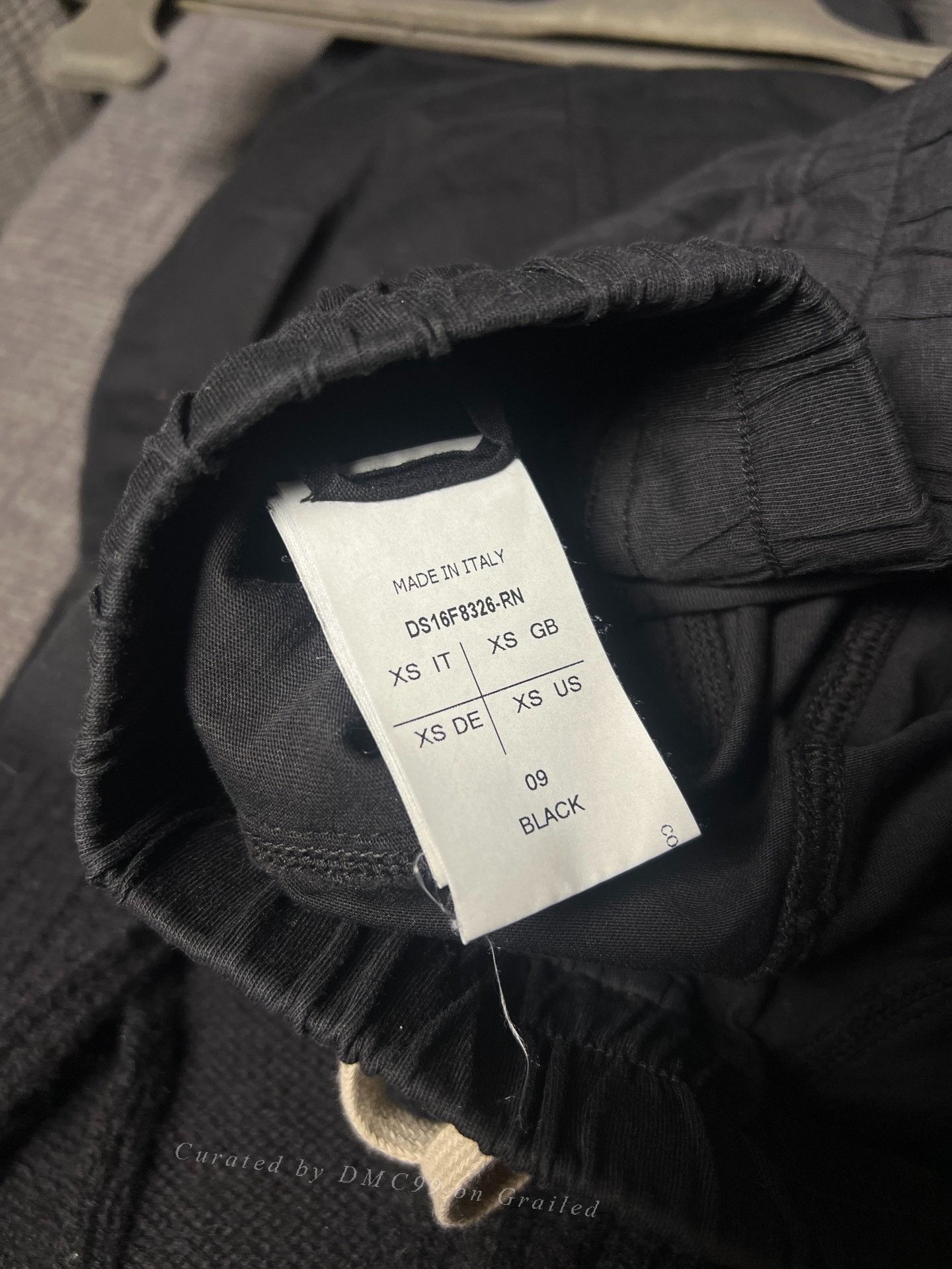 Rick Owens Rick Owens 16FW Cotton Drop-Crotch Cropped Pants Size US 26 / EU 42 - 5 Thumbnail