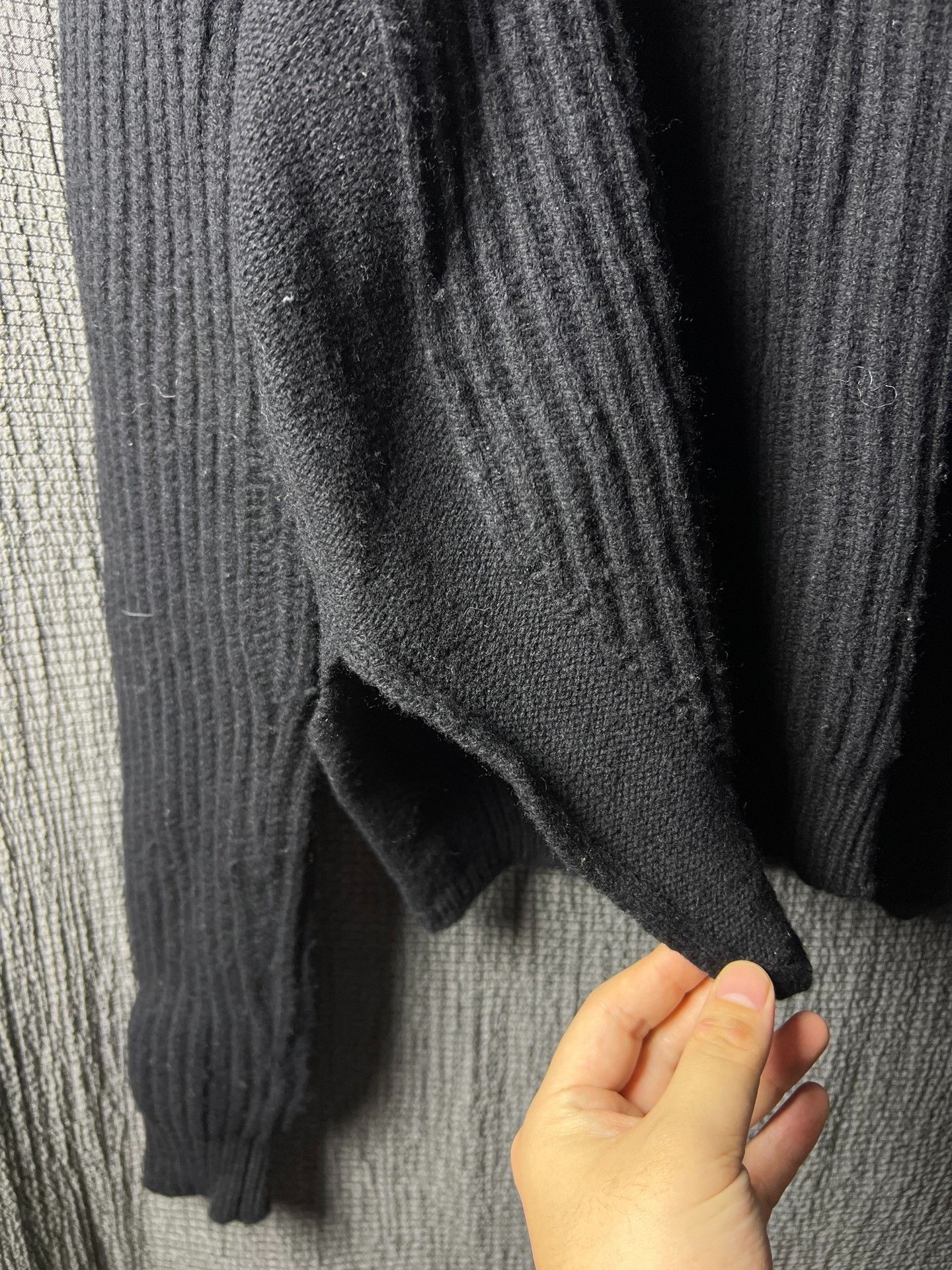 Rick Owens Rick Owens 18fw Virgin Wool Striped Sweater Size US XS / EU 42 / 0 - 4 Thumbnail
