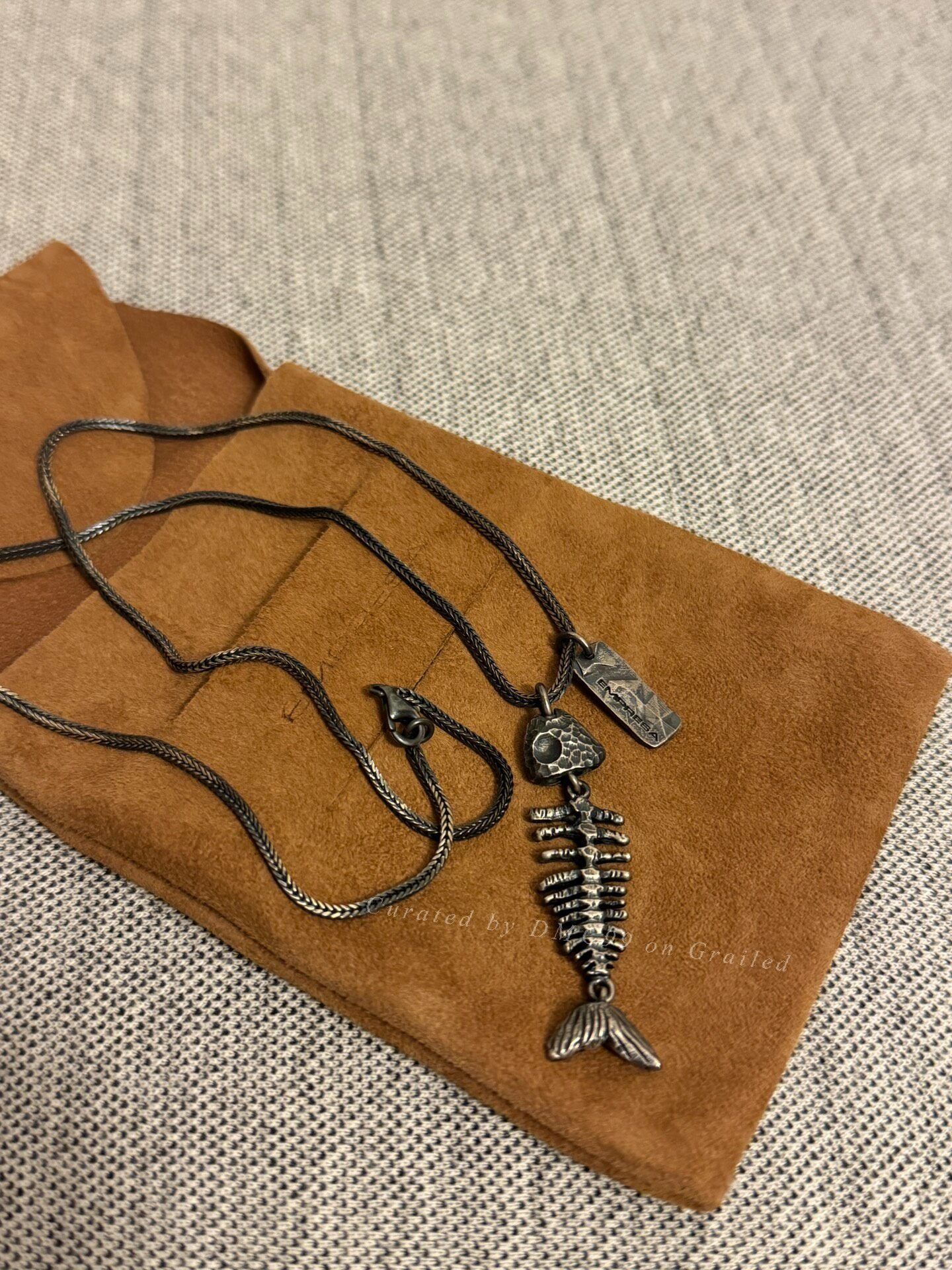 Other EMPRESA Skull Fishbone Necklace Size ONE SIZE - 6 Thumbnail