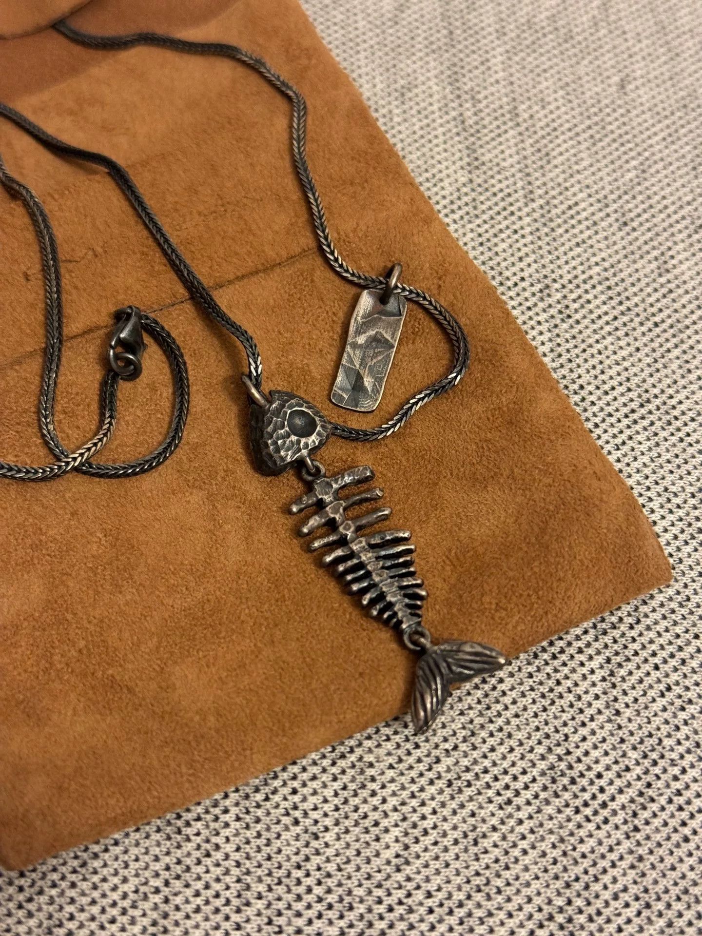Other EMPRESA Skull Fishbone Necklace Size ONE SIZE - 4 Thumbnail