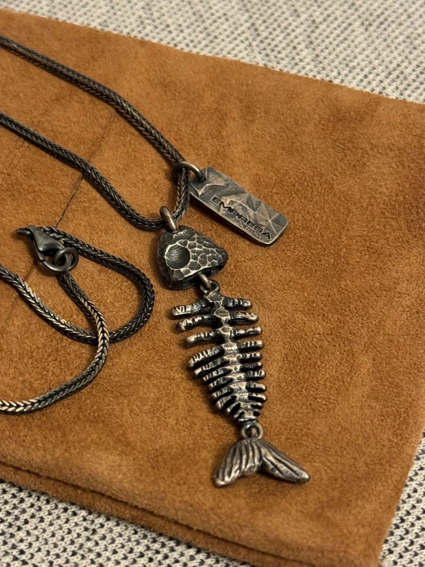Other EMPRESA Skull Fishbone Necklace Size ONE SIZE - 3 Thumbnail