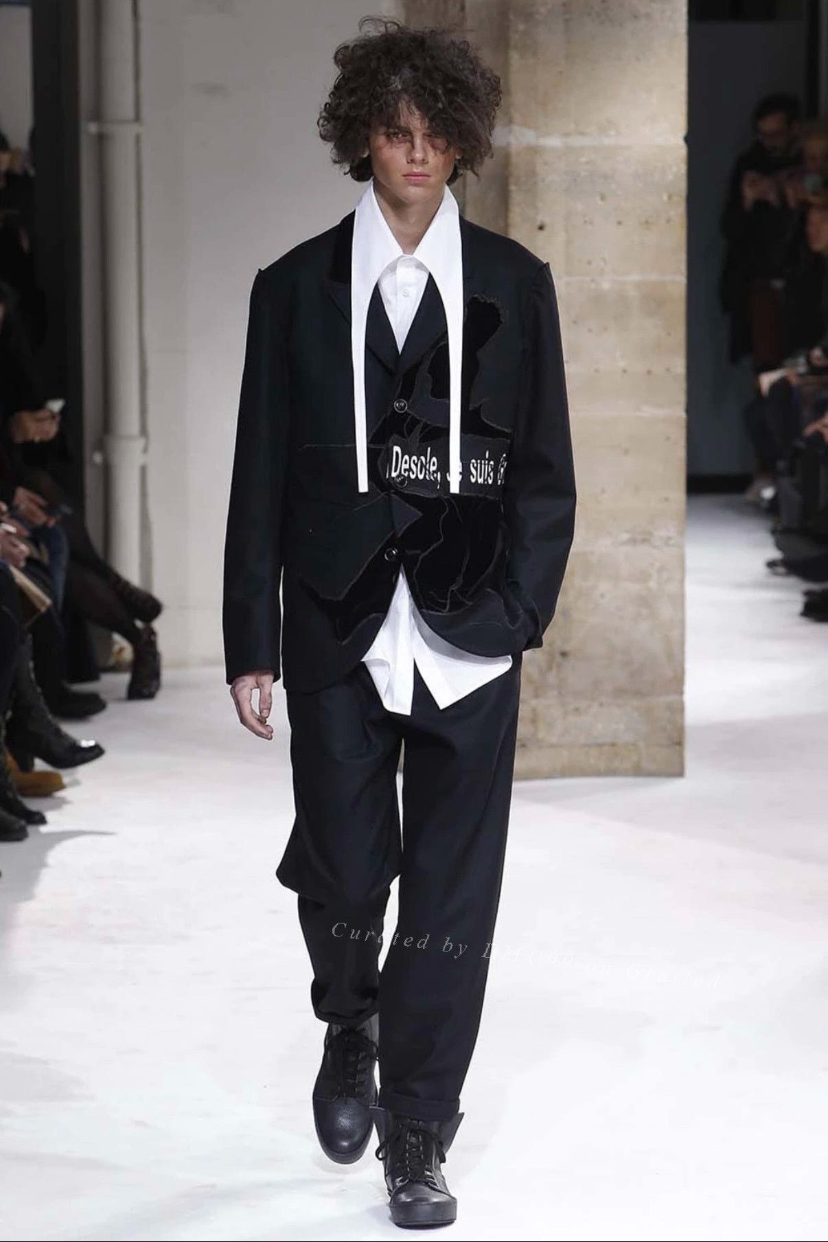 Yohji Yamamoto Yohji Yamamoto 17AW Samurai Silhouette Sweater Size US L / EU 52-54 / 3 - 6 Thumbnail