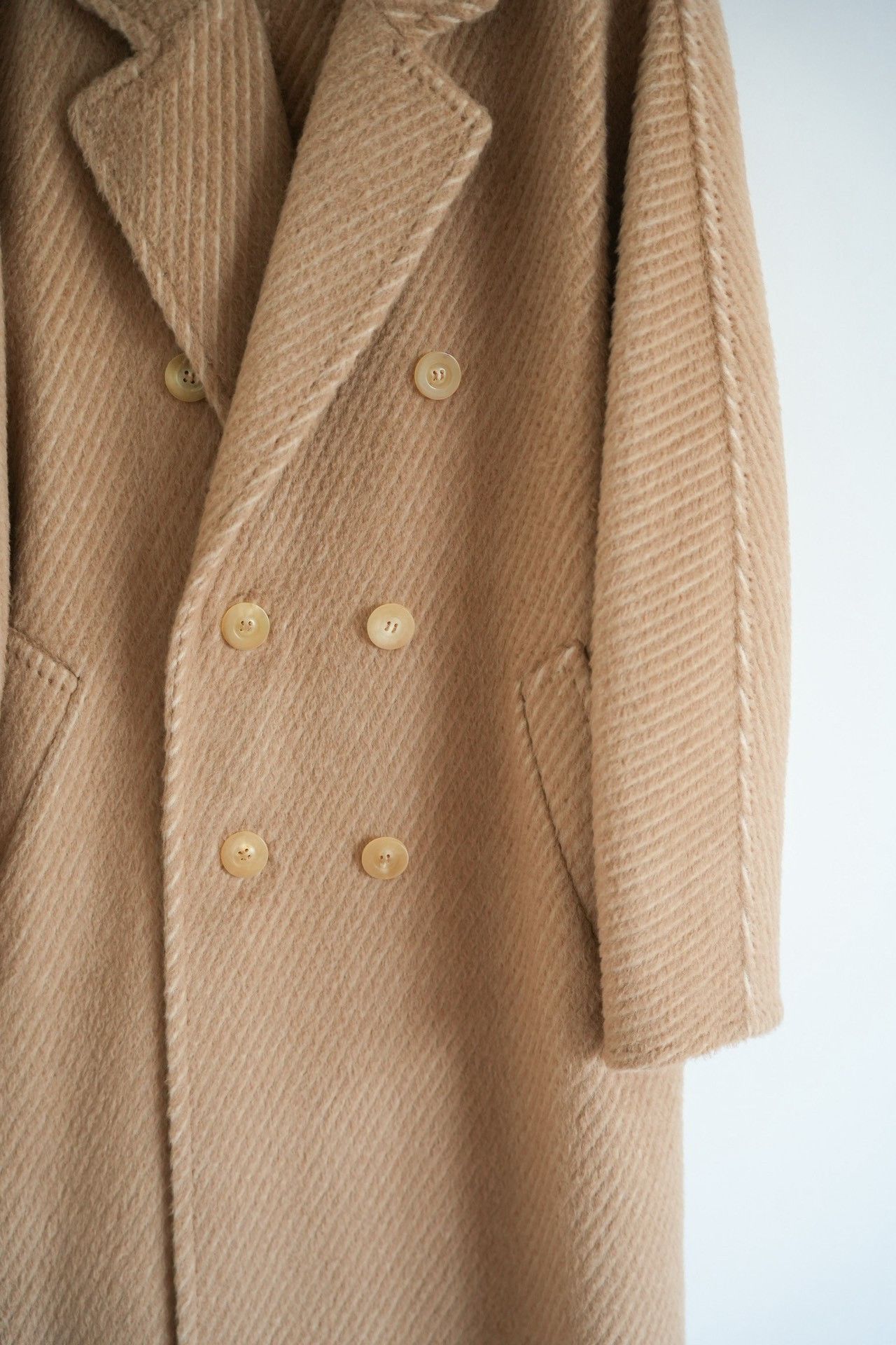 Other Unica Original Camel Hair Double-Breasted Coat Size US L / EU 52-54 / 3 - 4 Thumbnail