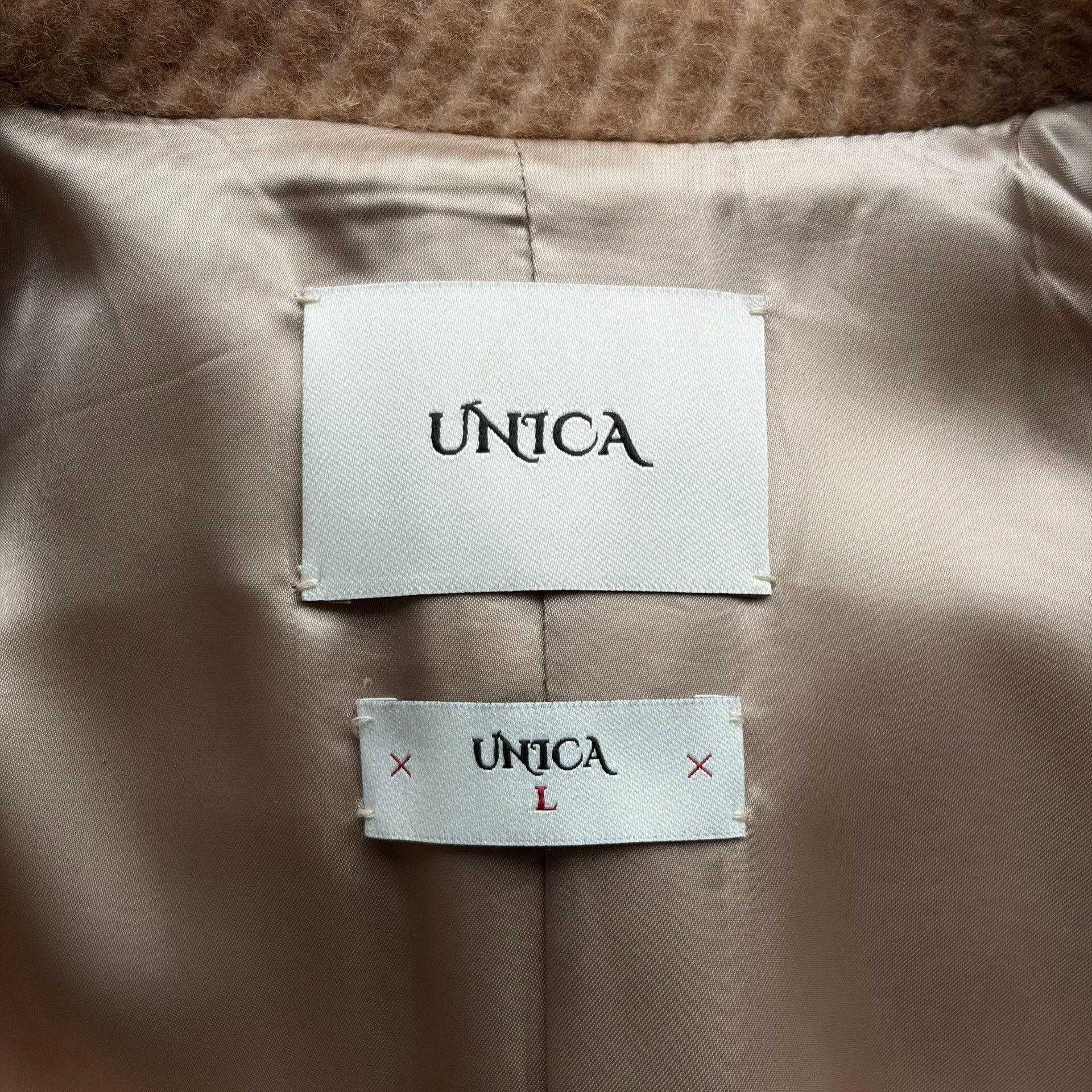 Other Unica Original Camel Hair Double-Breasted Coat Size US L / EU 52-54 / 3 - 5 Thumbnail
