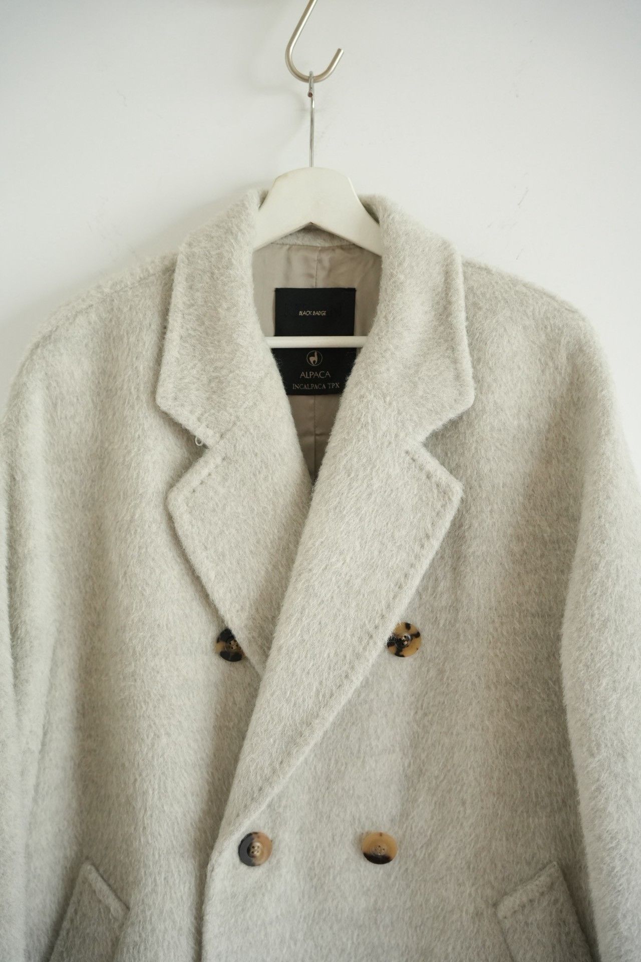 KWANPEN Keigan Peruvian Inca Alpaca Wool Coat Size S / US 4 / IT 40 - 4 Thumbnail