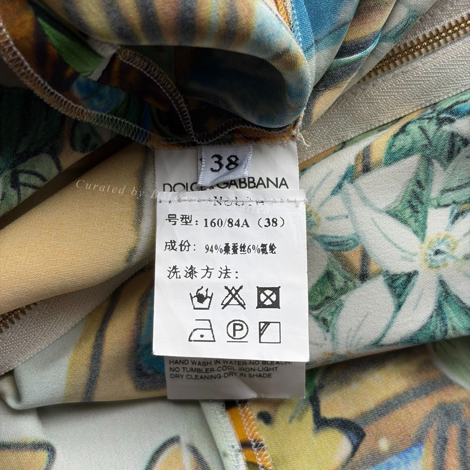 Dolce & Gabbana Dolce & Gabbana Floral Silk Long Sleeve Size S / US 4 / IT 40 - 5 Thumbnail
