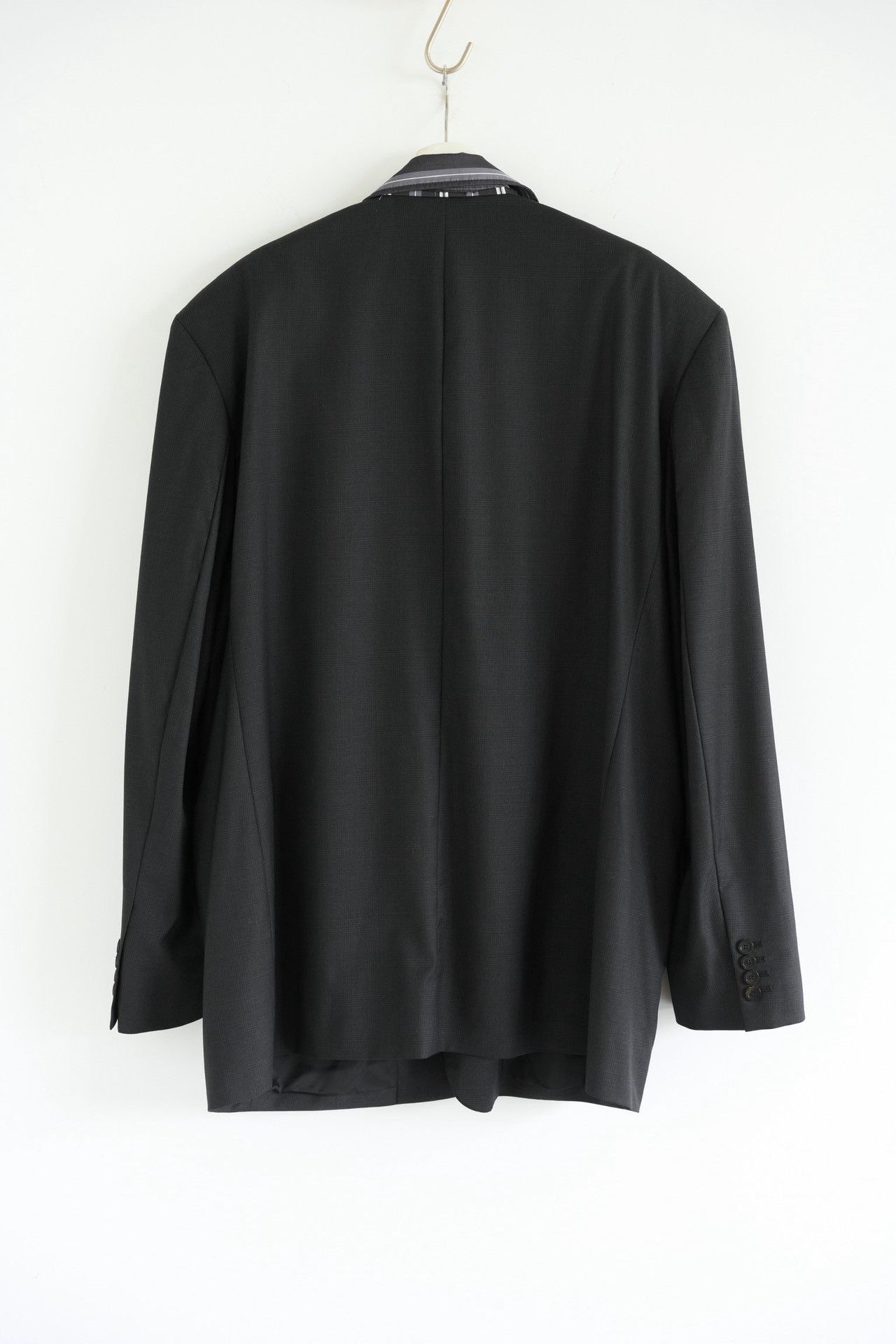 Balenciaga Balenciaga 21SS Striped Collarless Blazer Size US M / EU 48-50 / 2 - 2 Thumbnail