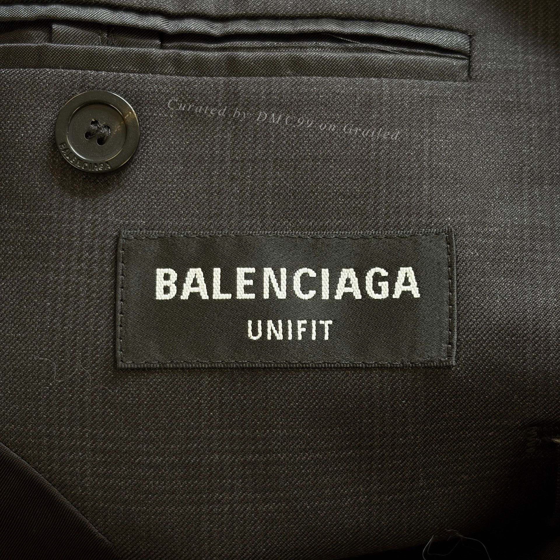 Balenciaga Balenciaga 21SS Striped Collarless Blazer Size US M / EU 48-50 / 2 - 6 Thumbnail