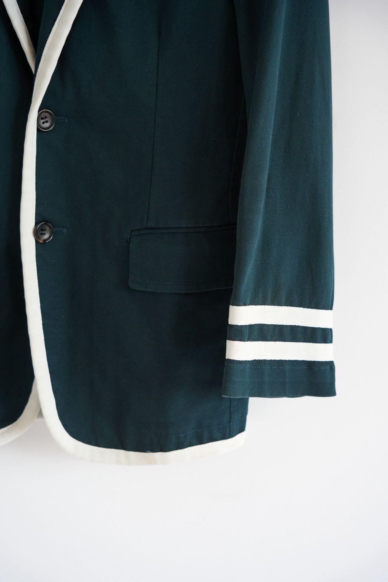 Rei Kawakubo Comme des Garcons 08SS Striped Blazer Size US S / EU 44-46 / 1 - 6 Thumbnail