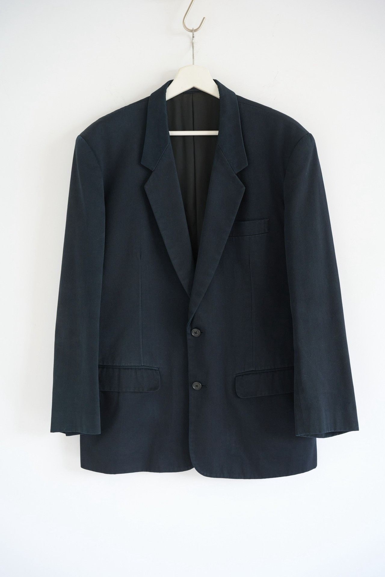 Yohji Yamamoto Yohji Yamamoto 80s Striped Cuffed Blazer Size US S / EU 44-46 / 1 - 2 Thumbnail
