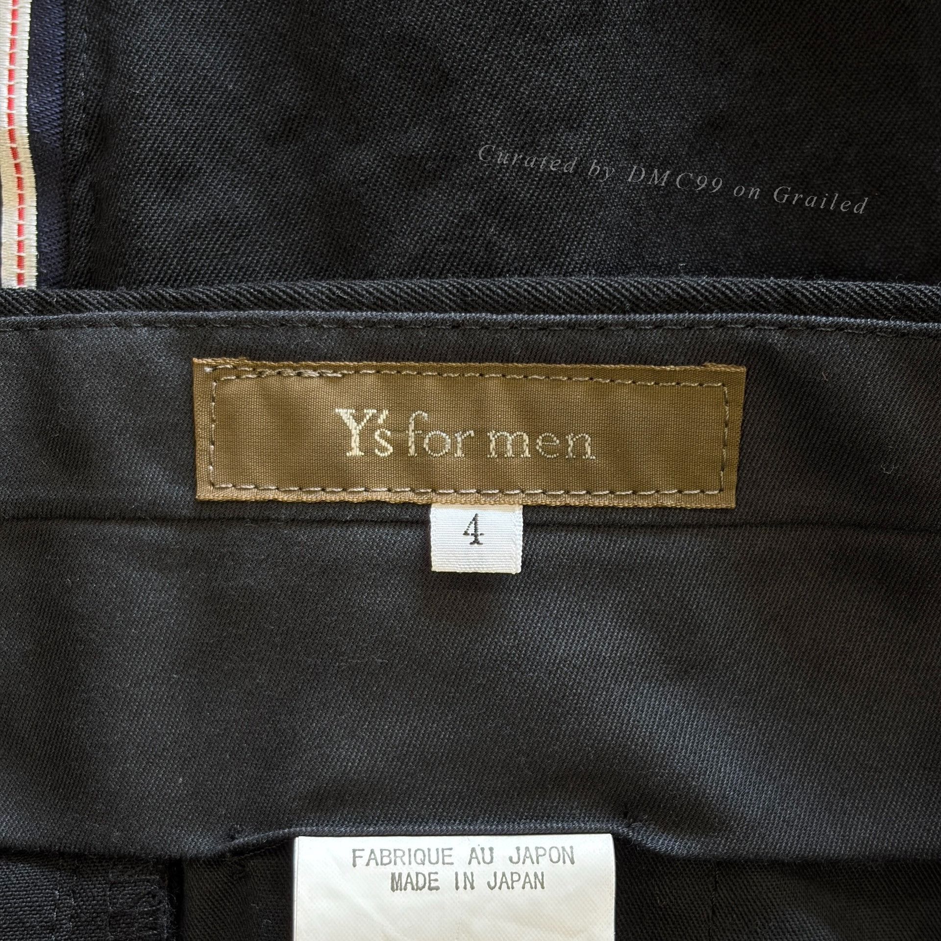 Yohji Yamamoto Yohji Yamamoto 00s Selvedge Wool Trousers Size US 30 / EU 46 - 5 Thumbnail