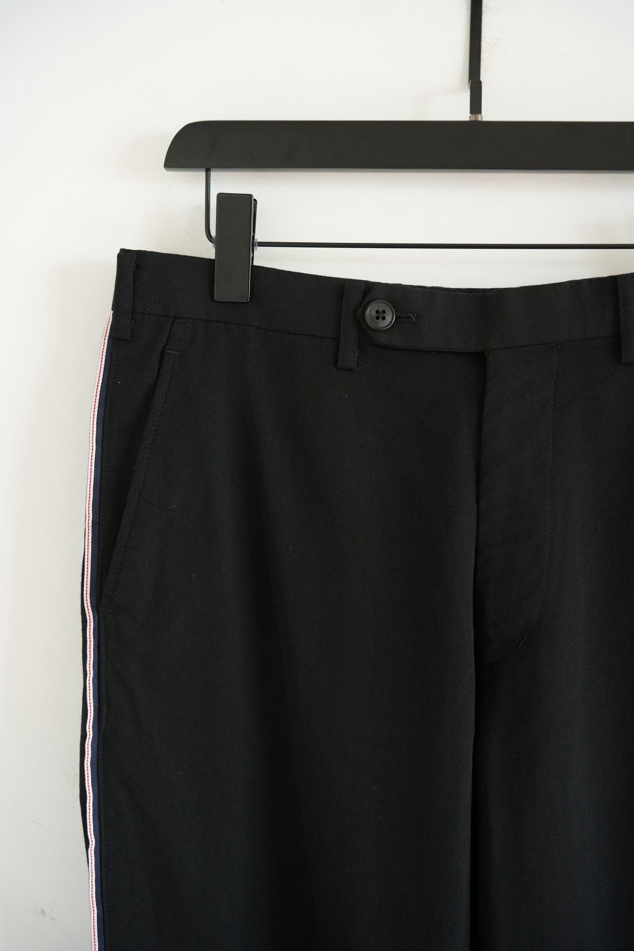 Yohji Yamamoto Yohji Yamamoto 00s Selvedge Wool Trousers Size US 30 / EU 46 - 3 Thumbnail