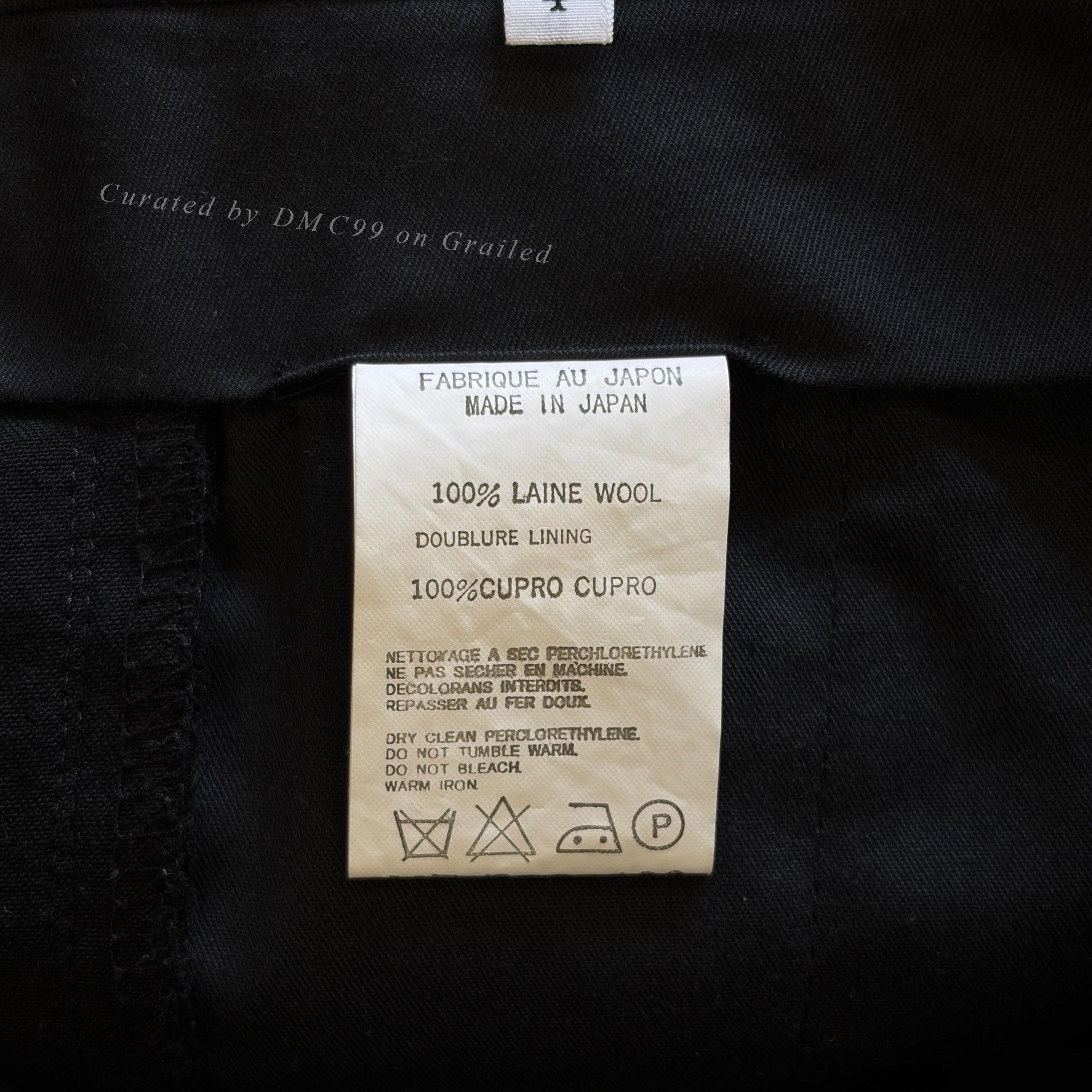 Yohji Yamamoto Yohji Yamamoto 00s Selvedge Wool Trousers Size US 30 / EU 46 - 6 Thumbnail