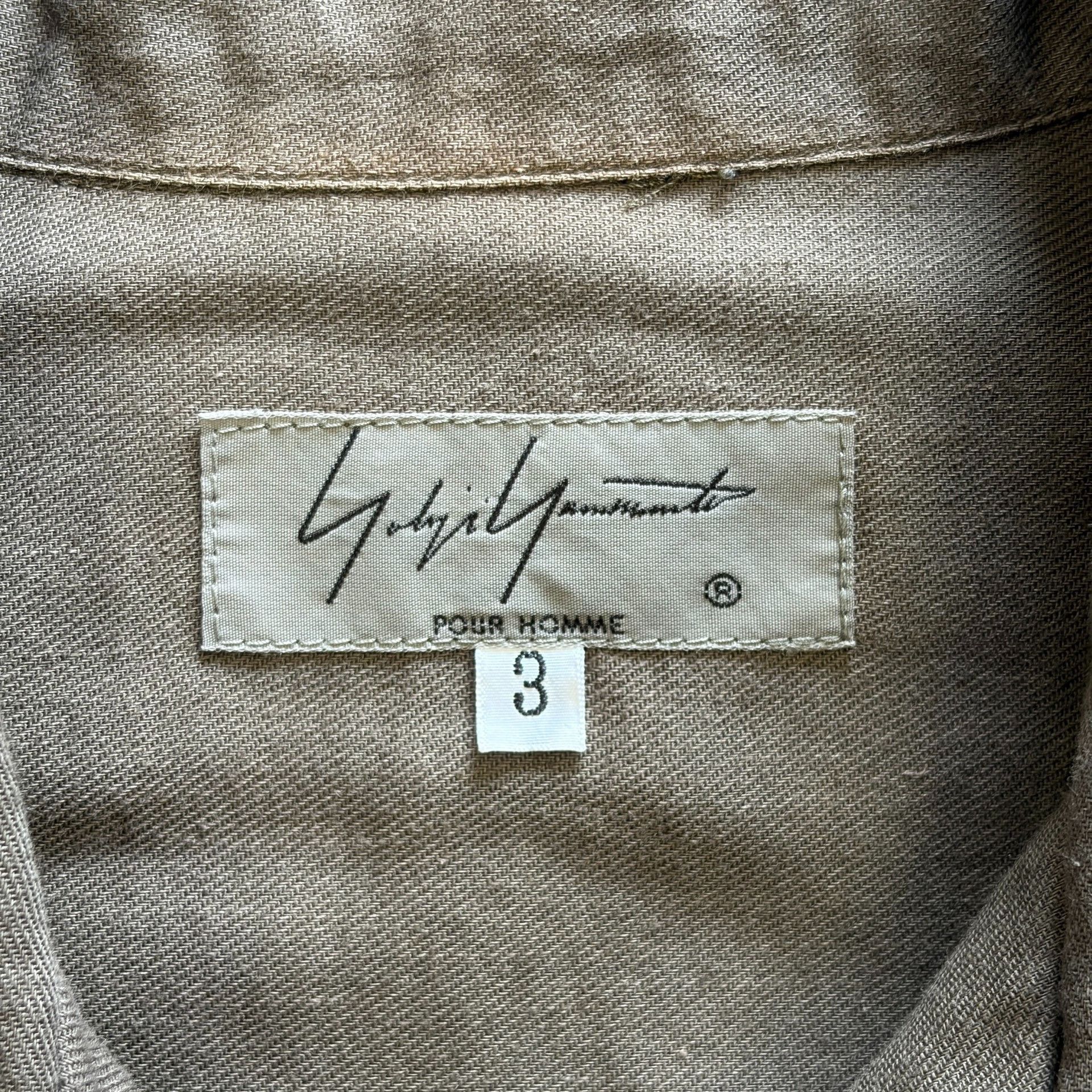 Yohji Yamamoto Yohji Yamamoto 18SS Double Pocket Shirt Size US L / EU 52-54 / 3 - 6 Thumbnail