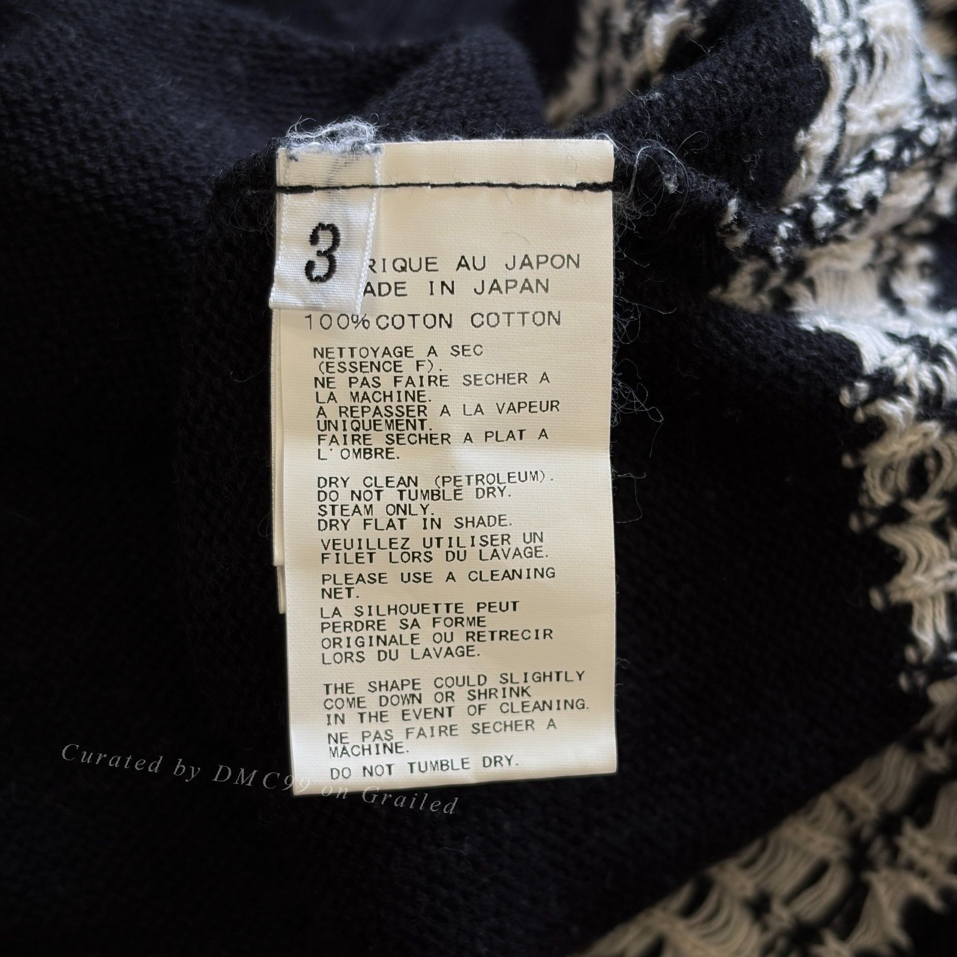 Yohji Yamamoto Yohji Yamamoto 16AW Fair Isle Sweater Size US L / EU 52-54 / 3 - 7 Thumbnail