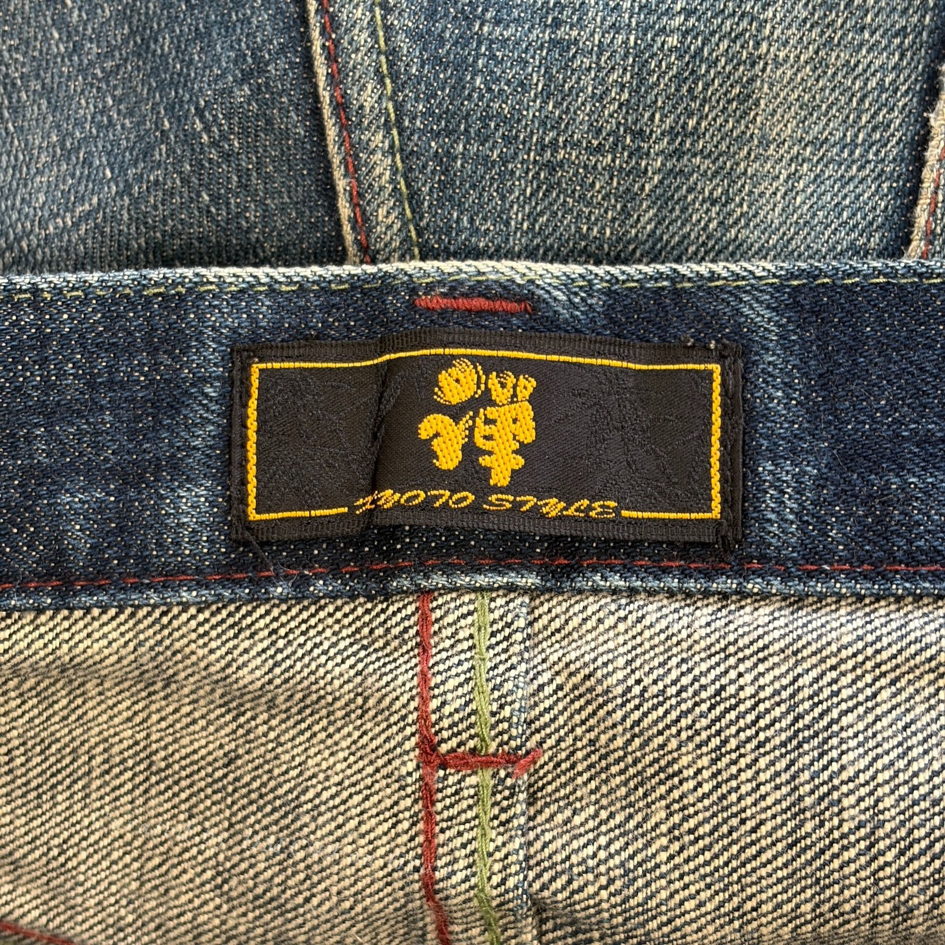 Other ZEN Kyoto Yuzen Koi Hand-Painted Jeans Size US 34 / EU 50 - 5 Thumbnail