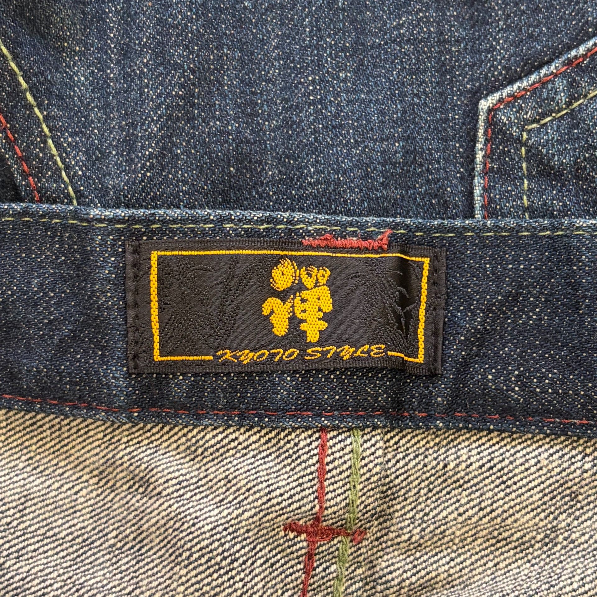 Other ZEN Kyoto Yuzen Koi Hand-painted Jeans Size US 32 / EU 48 - 4 Thumbnail