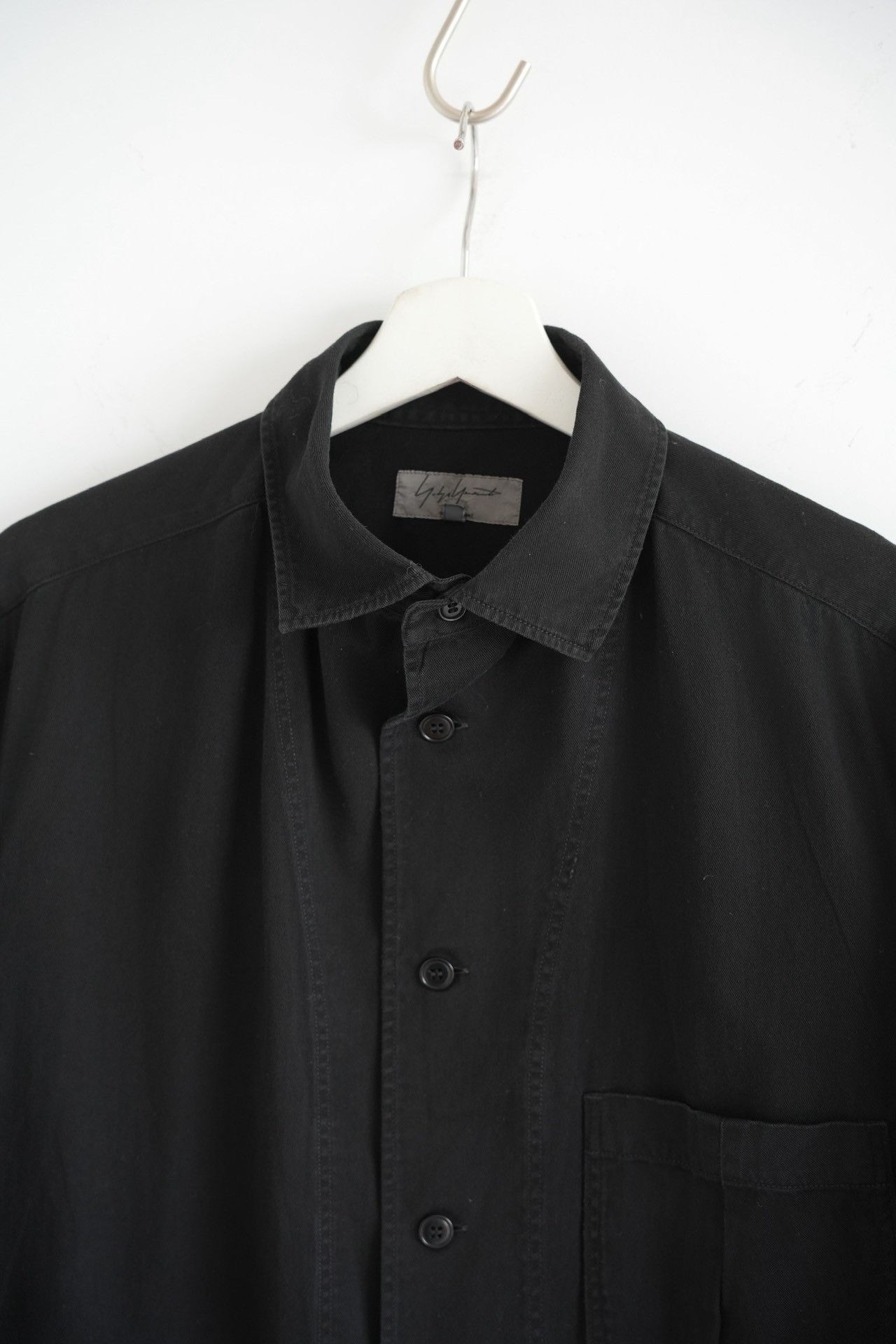 Yohji Yamamoto Yohji Yamamoto 2016AW Double Pocket Long Shirt Size US L / EU 52-54 / 3 - 3 Thumbnail