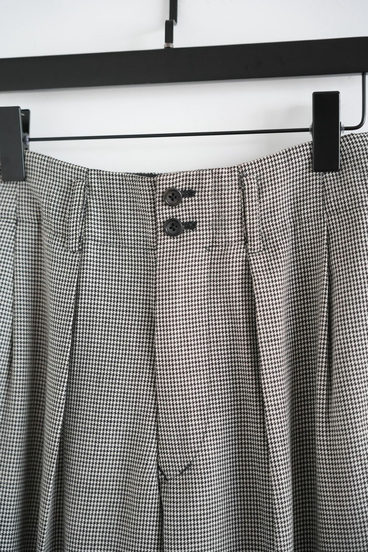 Yohji Yamamoto Yohji Yamamoto 90s Houndstooth Wool Trousers Size US 36 / EU 52 - 3 Thumbnail