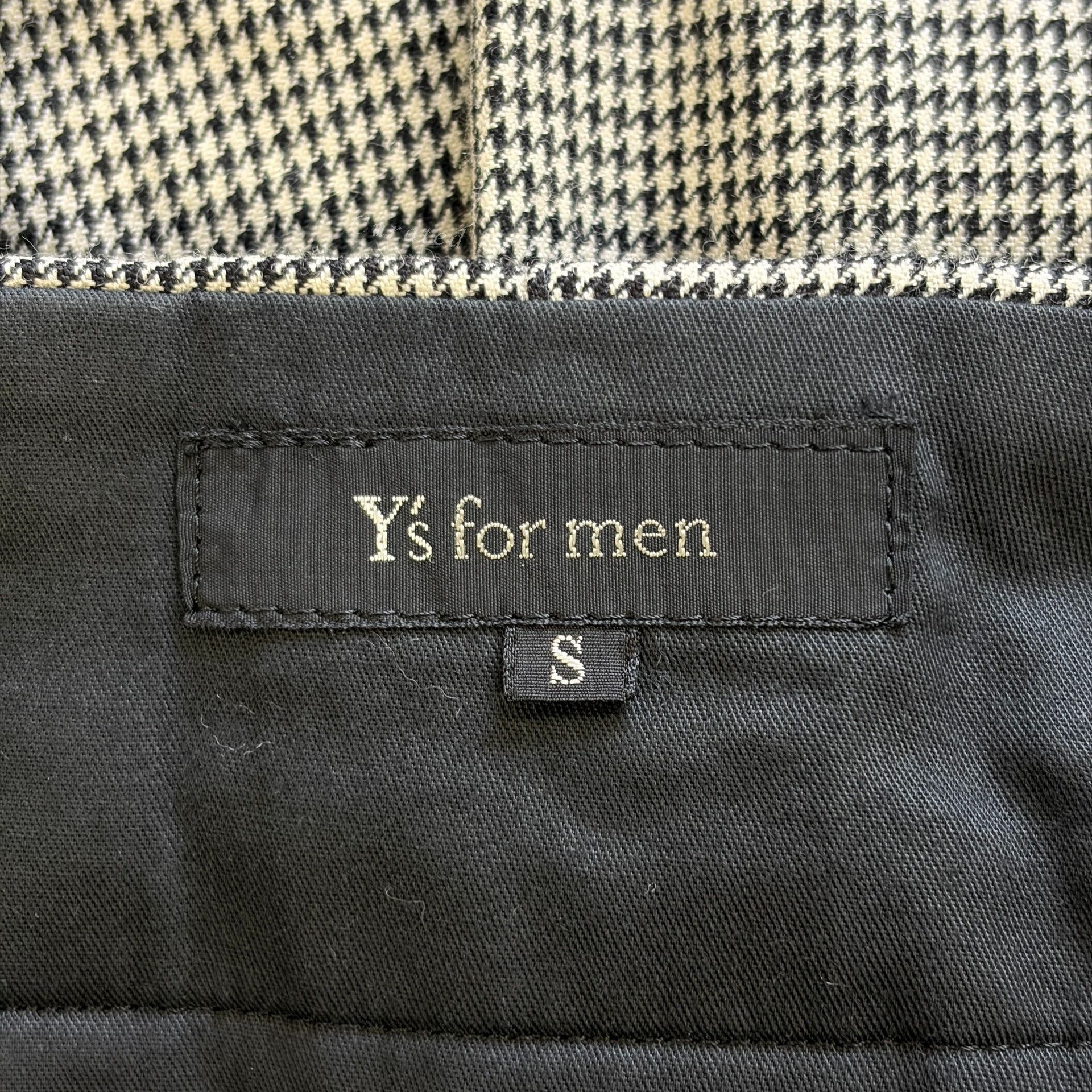 Yohji Yamamoto Yohji Yamamoto 90s Houndstooth Wool Trousers Size US 36 / EU 52 - 7 Thumbnail