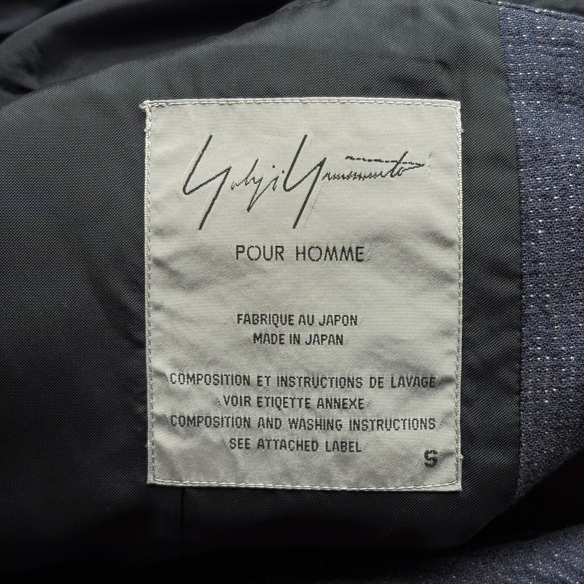 Yohji Yamamoto Yohji Yamamoto 1998SS Indigo Slub Coat Size US S / EU 44-46 / 1 - 7 Thumbnail