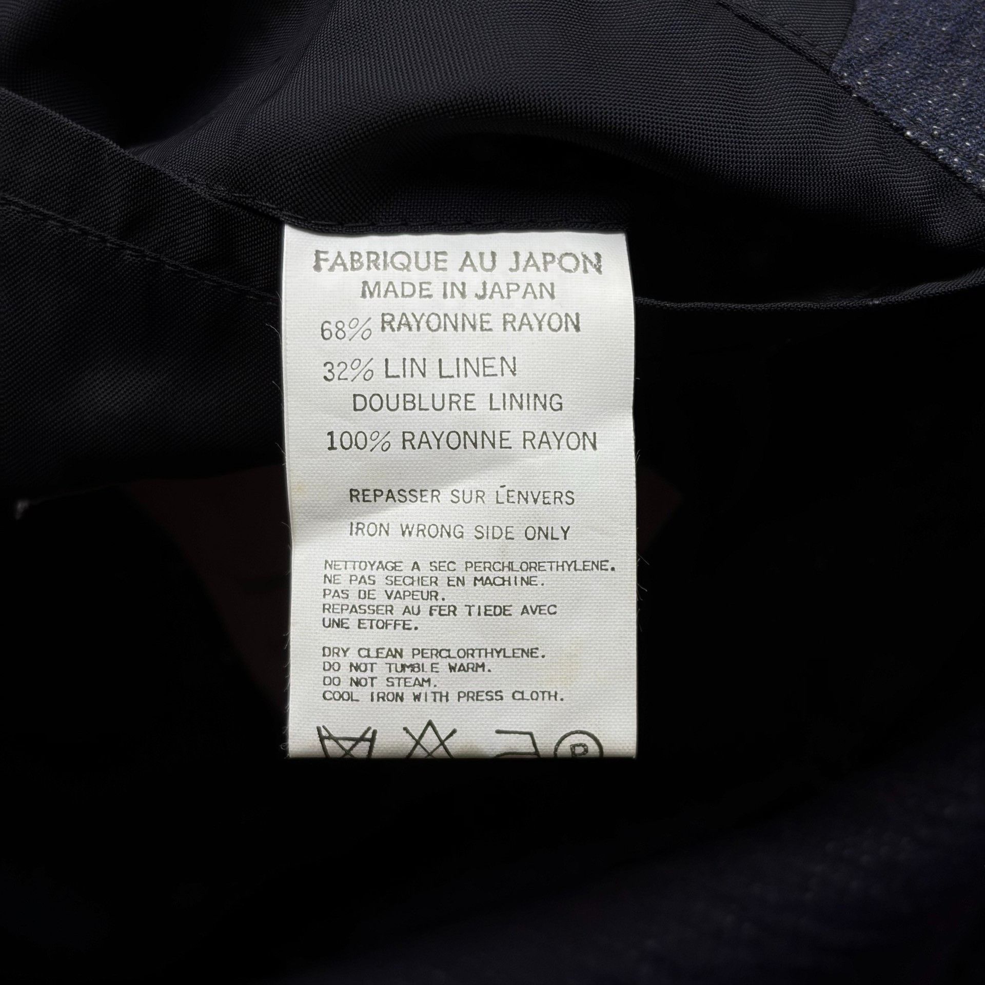 Yohji Yamamoto Yohji Yamamoto 1998SS Indigo Slub Coat Size US S / EU 44-46 / 1 - 8 Thumbnail