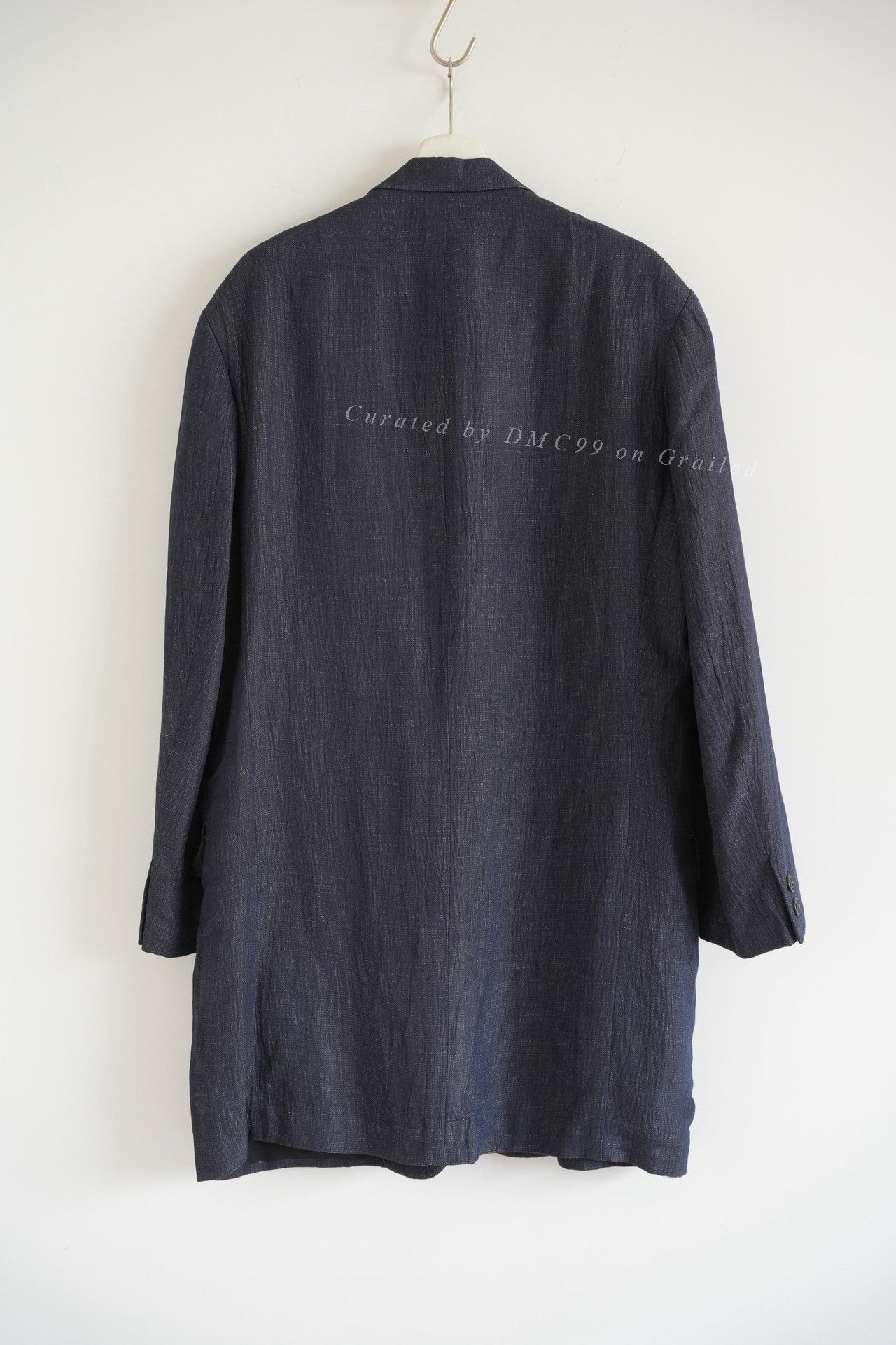 Yohji Yamamoto Yohji Yamamoto 1998SS Indigo Slub Coat Size US S / EU 44-46 / 1 - 2 Thumbnail