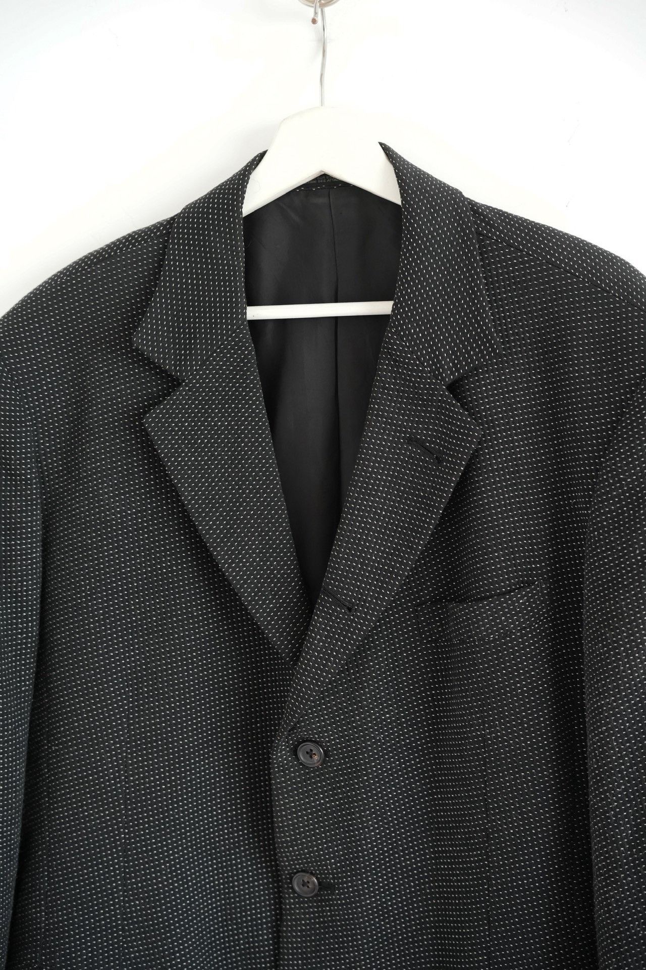 Yohji Yamamoto Yohji Yamamoto 95SS Sashiko Runway Blazer Size US S / EU 44-46 / 1 - 4 Thumbnail