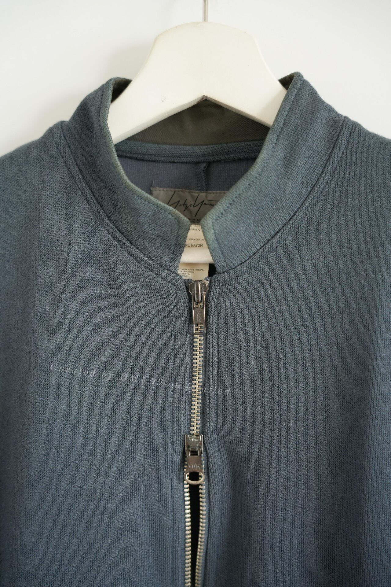 Yohji Yamamoto Yohji Yamamoto 98SS Haze Blue Zip Jacket Size US M / EU 48-50 / 2 - 4 Thumbnail