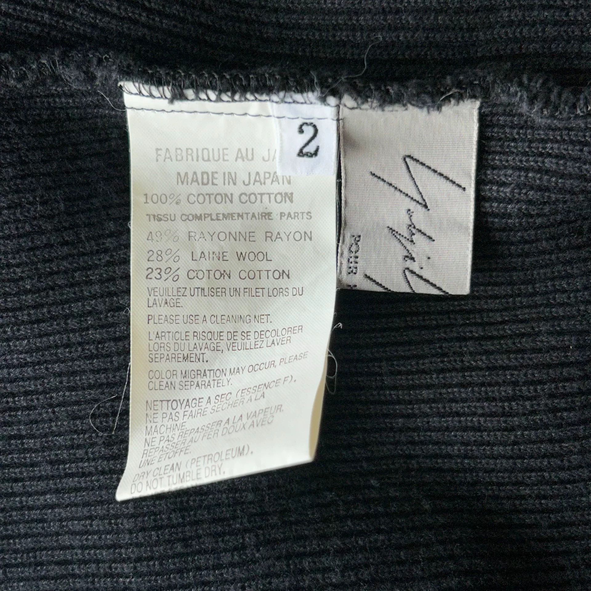 Yohji Yamamoto Yohji Yamamoto 08SS Distressed Stripe Blazer Size US M / EU 48-50 / 2 - 6 Thumbnail