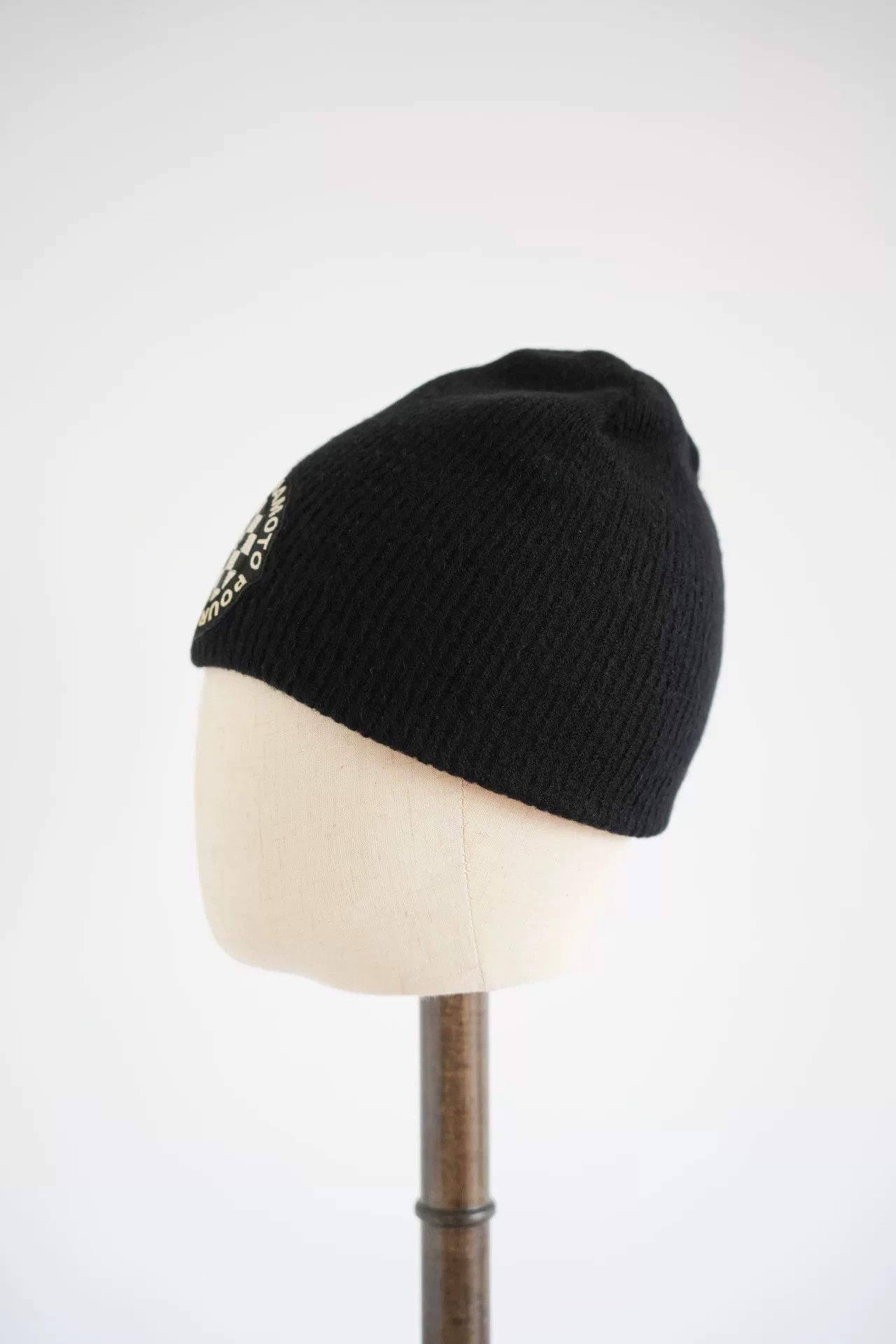 Yohji Yamamoto Yohji Yamamoto 04AW Check Knit Beanie Size ONE SIZE - 3 Thumbnail