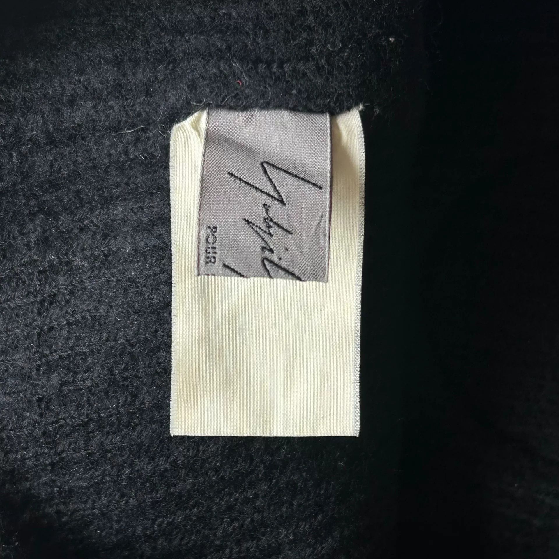 Yohji Yamamoto Yohji Yamamoto 04AW Check Knit Beanie Size ONE SIZE - 8 Thumbnail
