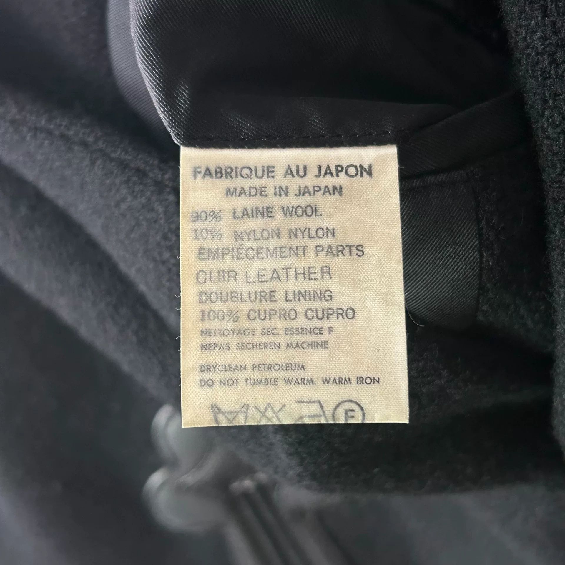 Yohji Yamamoto Yohji Yamamoto 88AW Leather Flower Suit Size US S / EU 44-46 / 1 - 8 Thumbnail