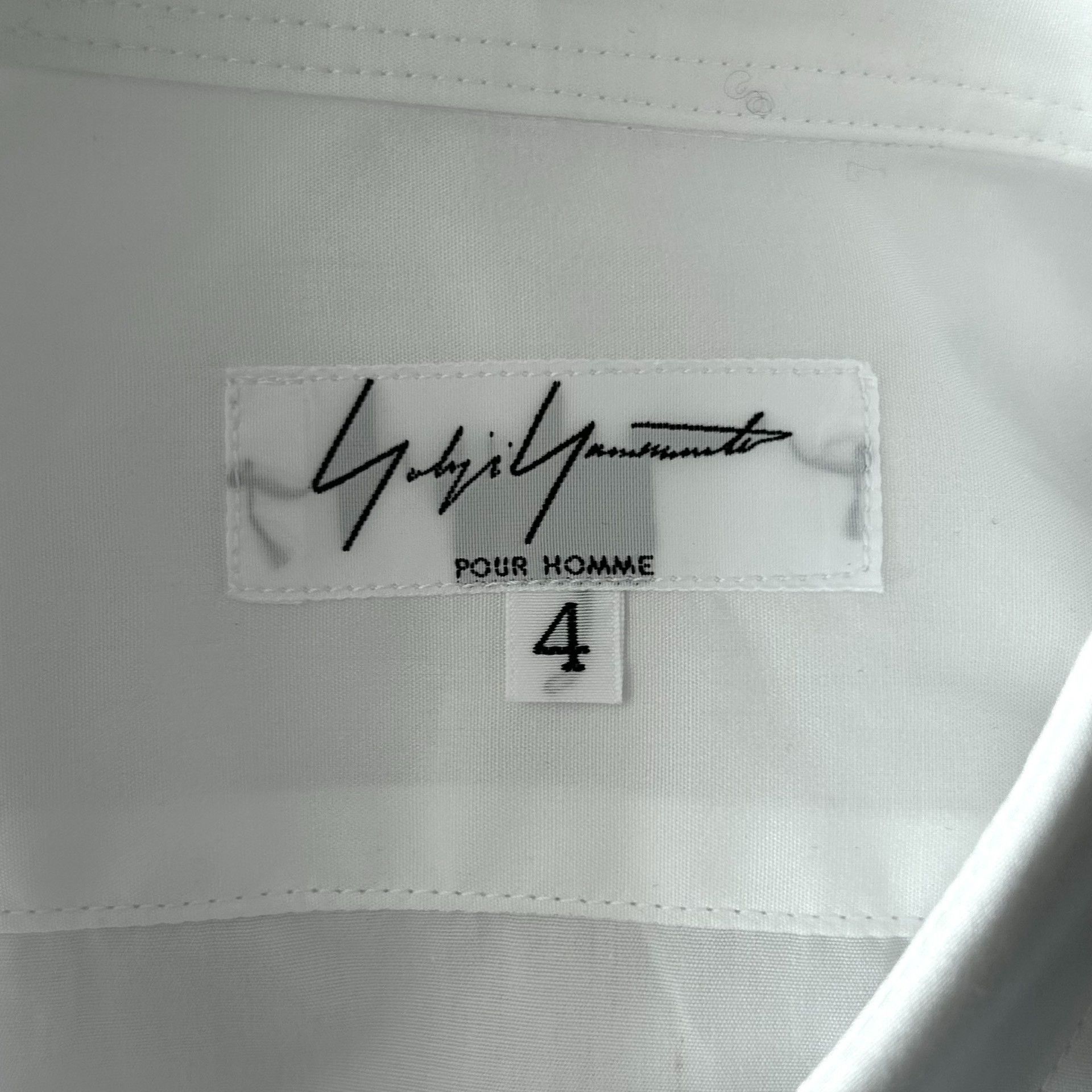 Yohji Yamamoto Yohji Yamamoto 13SS Blue Stripe Shirt Size US XL / EU 56 / 4 - 5 Thumbnail