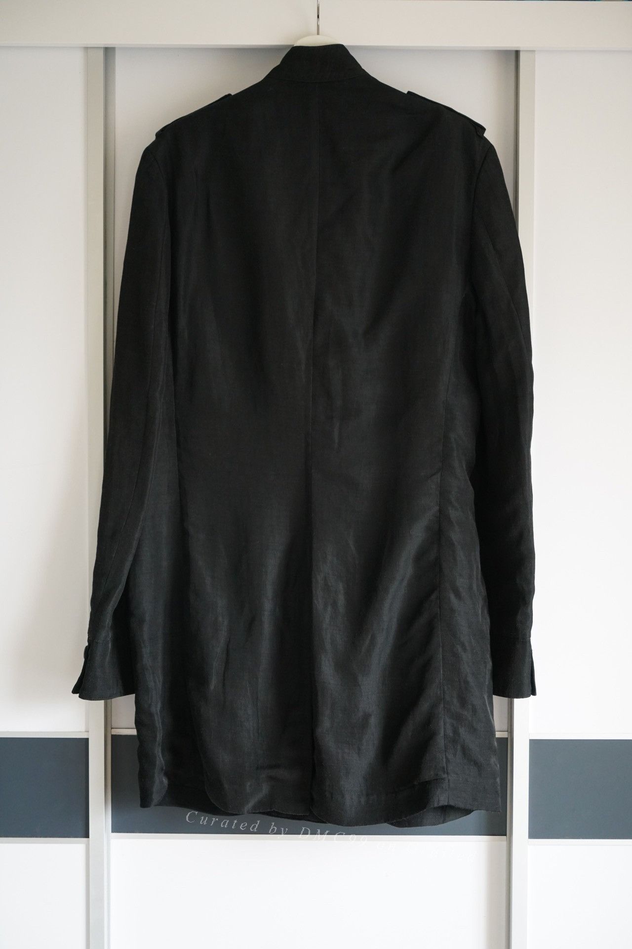 Yohji Yamamoto Yohji Yamamoto 08SS Bamboo Fiber Coat Size US XL / EU 56 / 4 - 2 Thumbnail