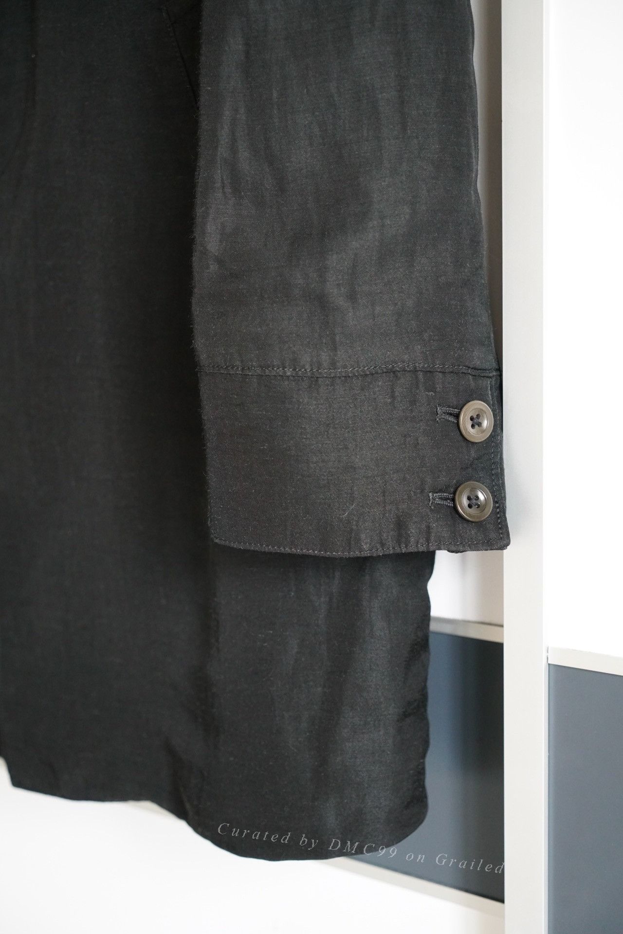 Yohji Yamamoto Yohji Yamamoto 08SS Bamboo Fiber Coat Size US XL / EU 56 / 4 - 4 Thumbnail