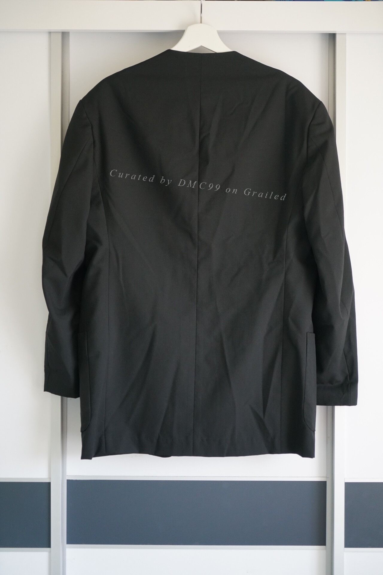 Yohji Yamamoto Yohji Yamamoto 95ss Collarless Jacket Size US S / EU 44-46 / 1 - 3 Thumbnail