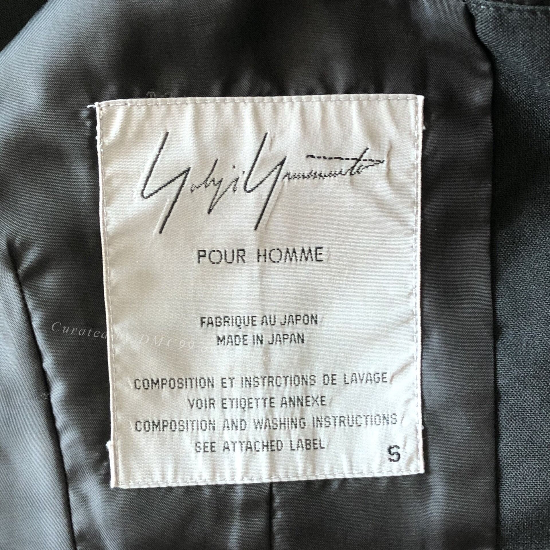 Yohji Yamamoto Yohji Yamamoto 95ss Collarless Jacket Size US S / EU 44-46 / 1 - 4 Thumbnail