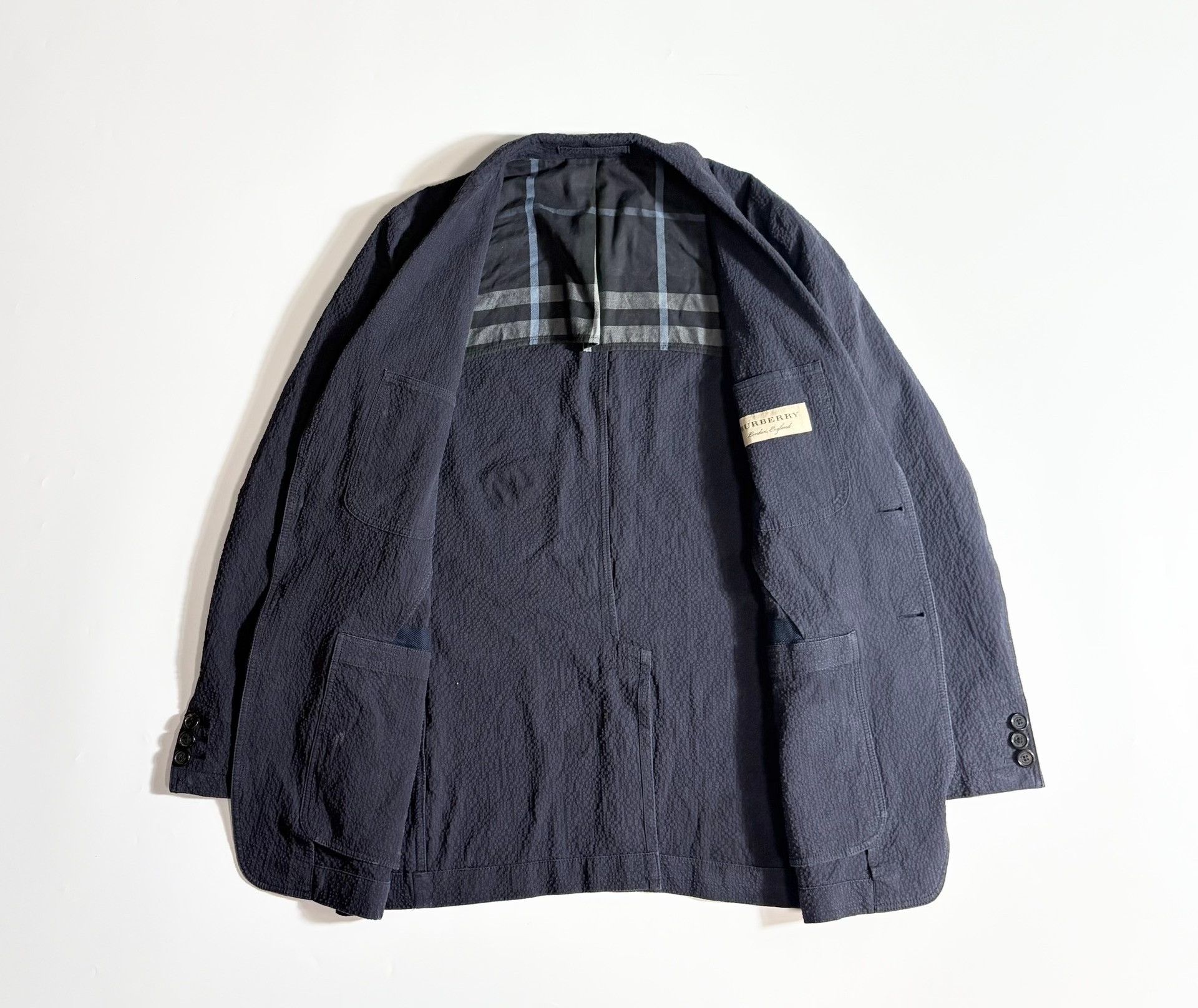 Burberry Burberry London Suit Jacket Size US M / EU 48-50 / 2 - 2 Thumbnail