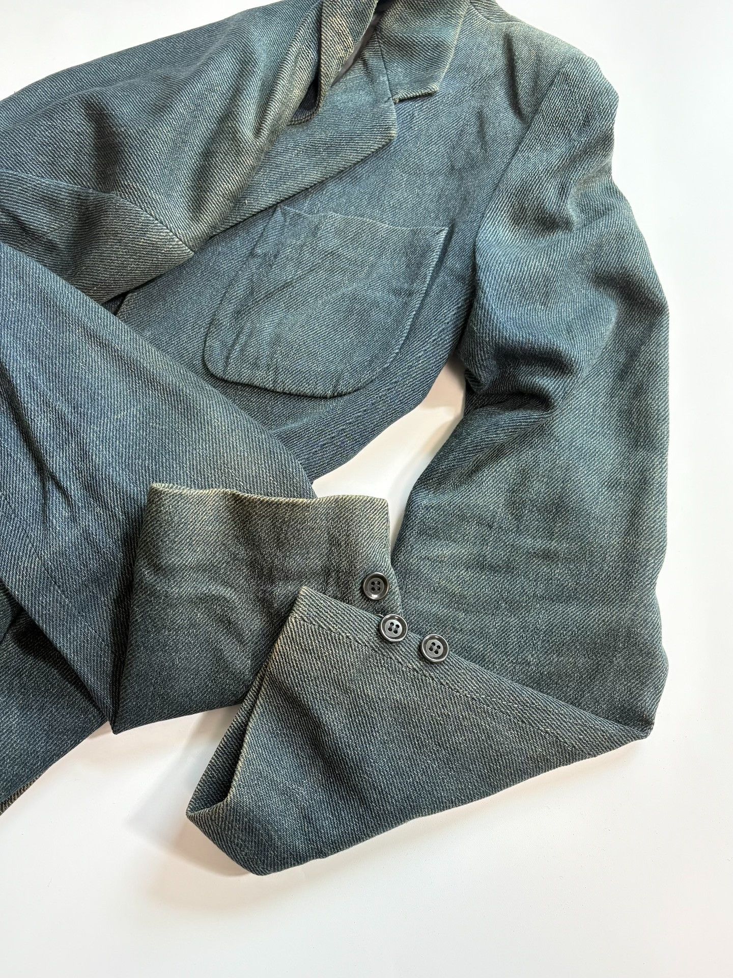 N.Hoolywood N.Hoolywood Indigo Dyed Jacket Size US M / EU 48-50 / 2 - 5 Thumbnail