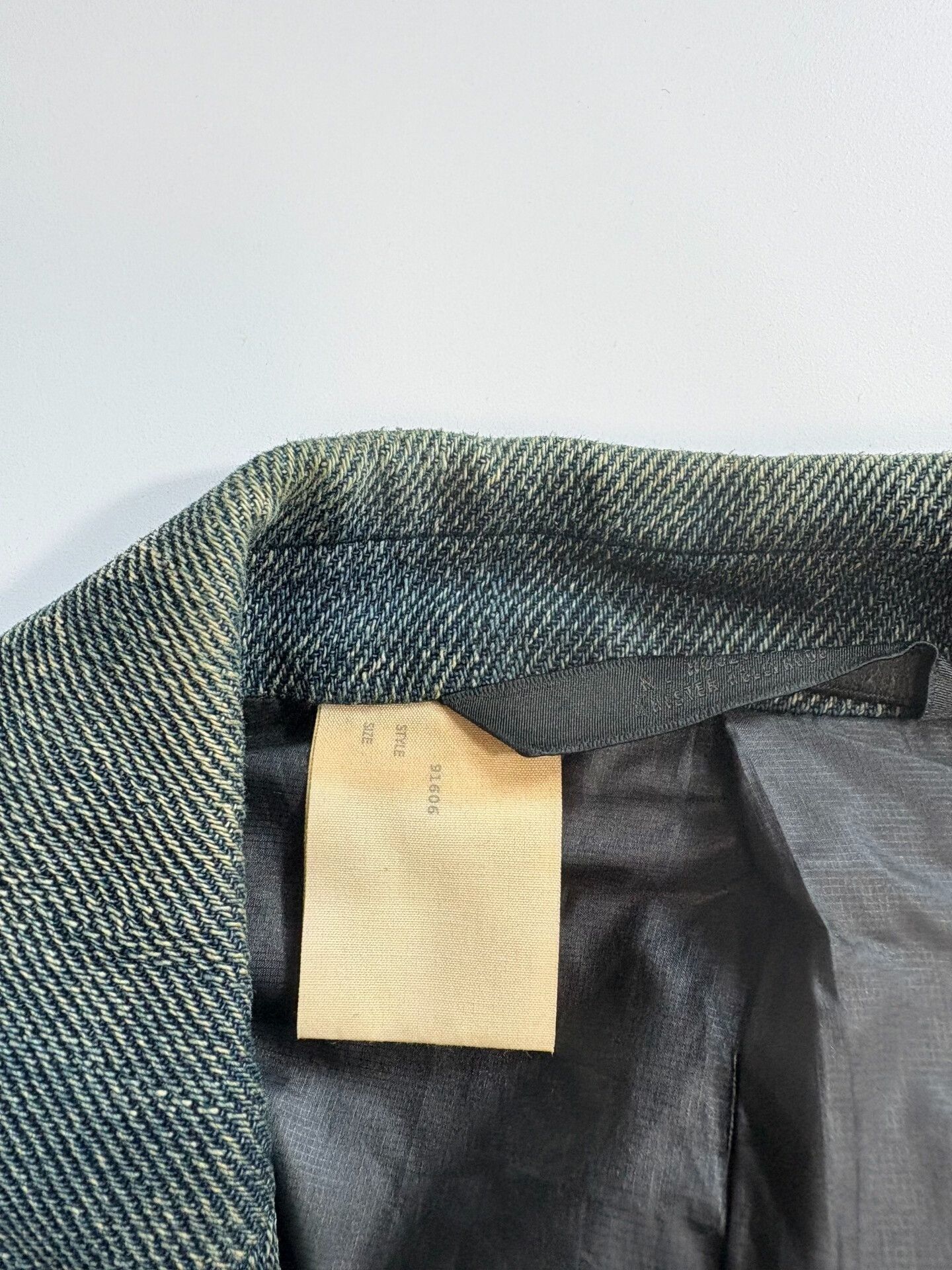 N.Hoolywood N.Hoolywood Indigo Dyed Jacket Size US M / EU 48-50 / 2 - 6 Thumbnail