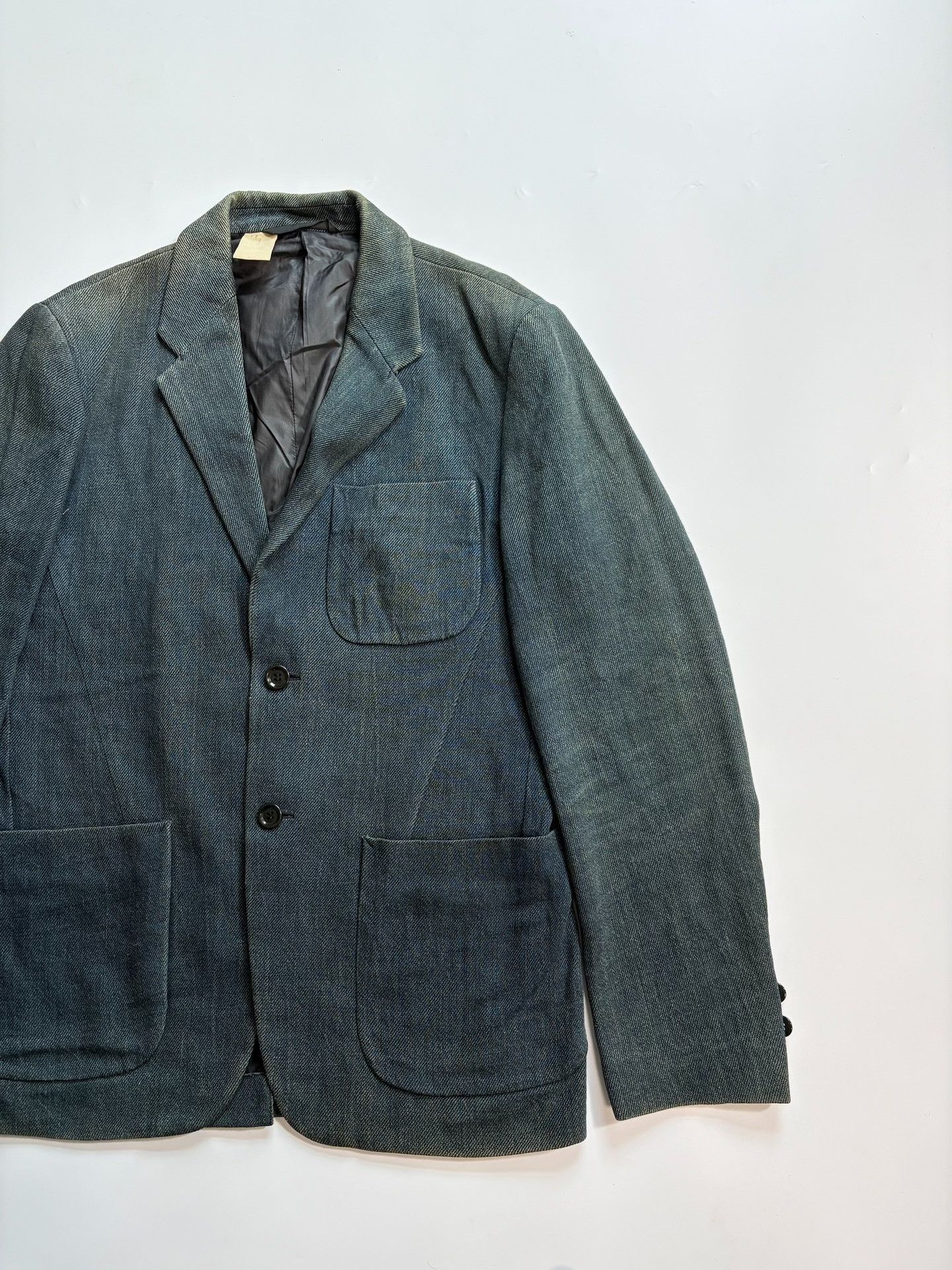 N.Hoolywood N.Hoolywood Indigo Dyed Jacket Size US M / EU 48-50 / 2 - 3 Thumbnail