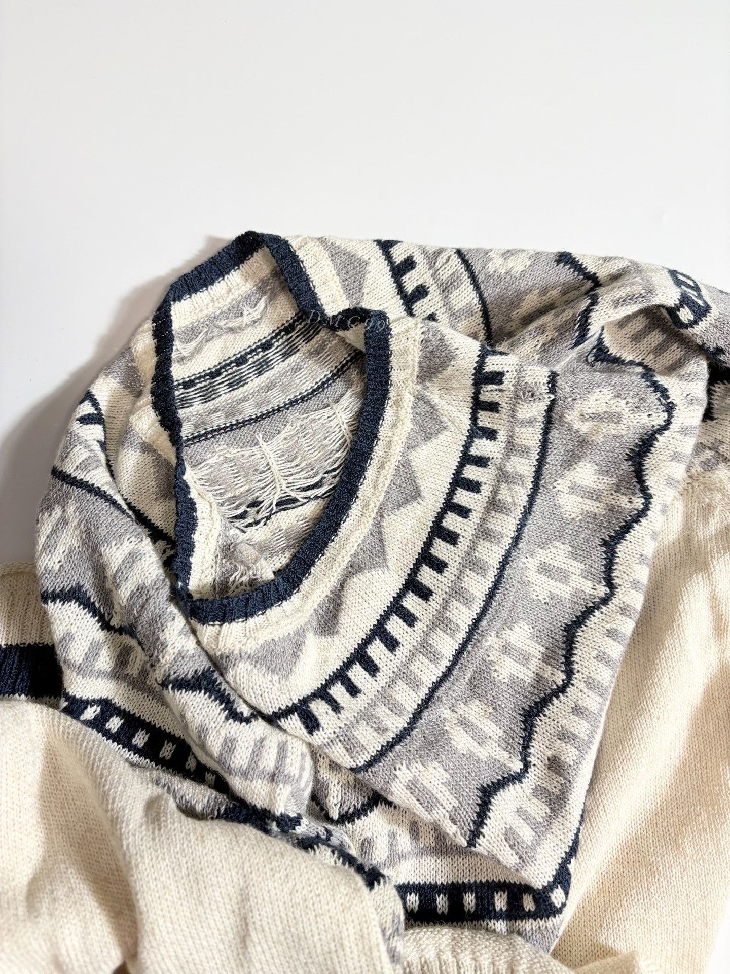White Mountaineering White Mountianeering Knit Sweater Size US S / EU 44-46 / 1 - 4 Thumbnail