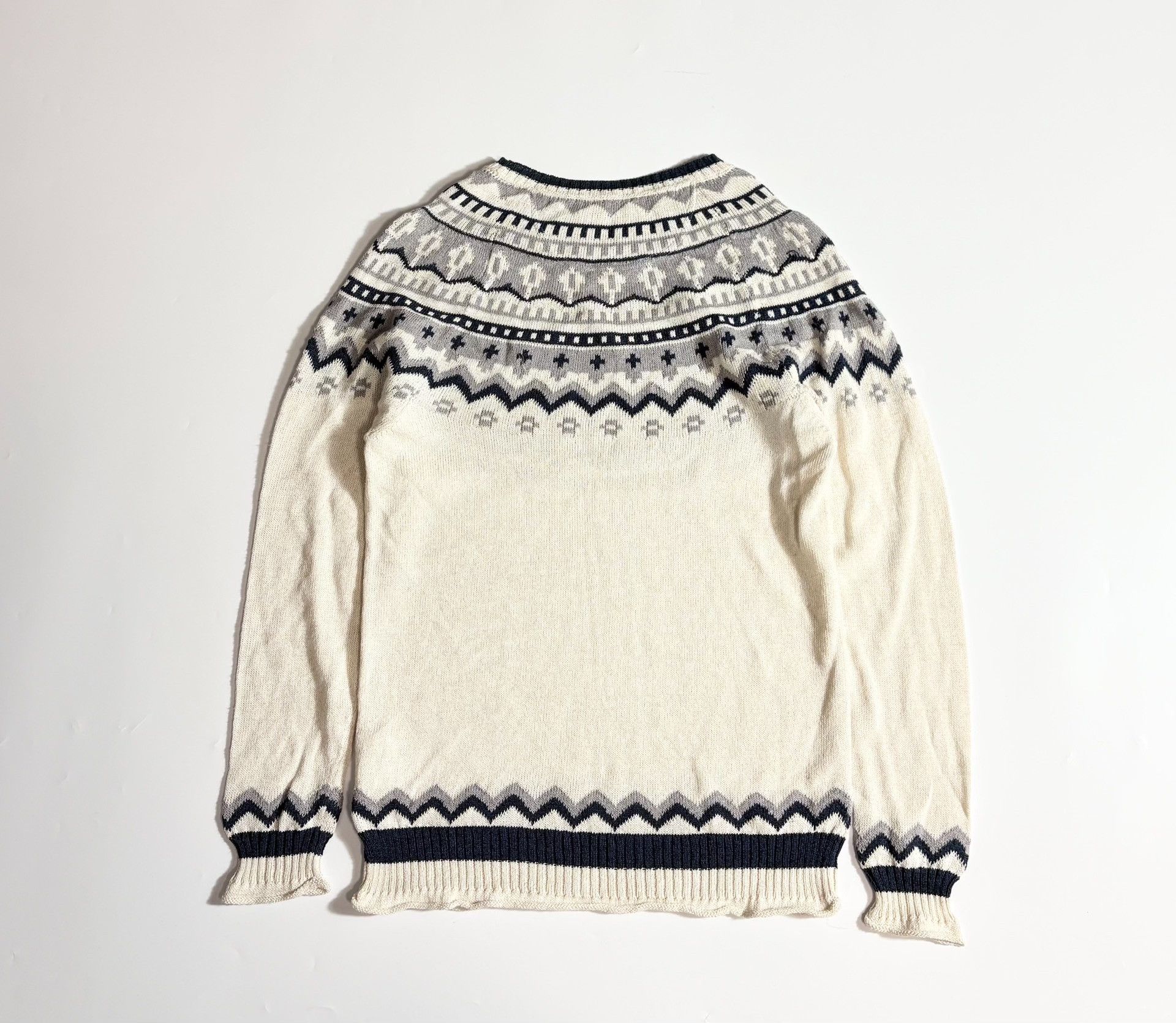 White Mountaineering White Mountianeering Knit Sweater Size US S / EU 44-46 / 1 - 2 Thumbnail